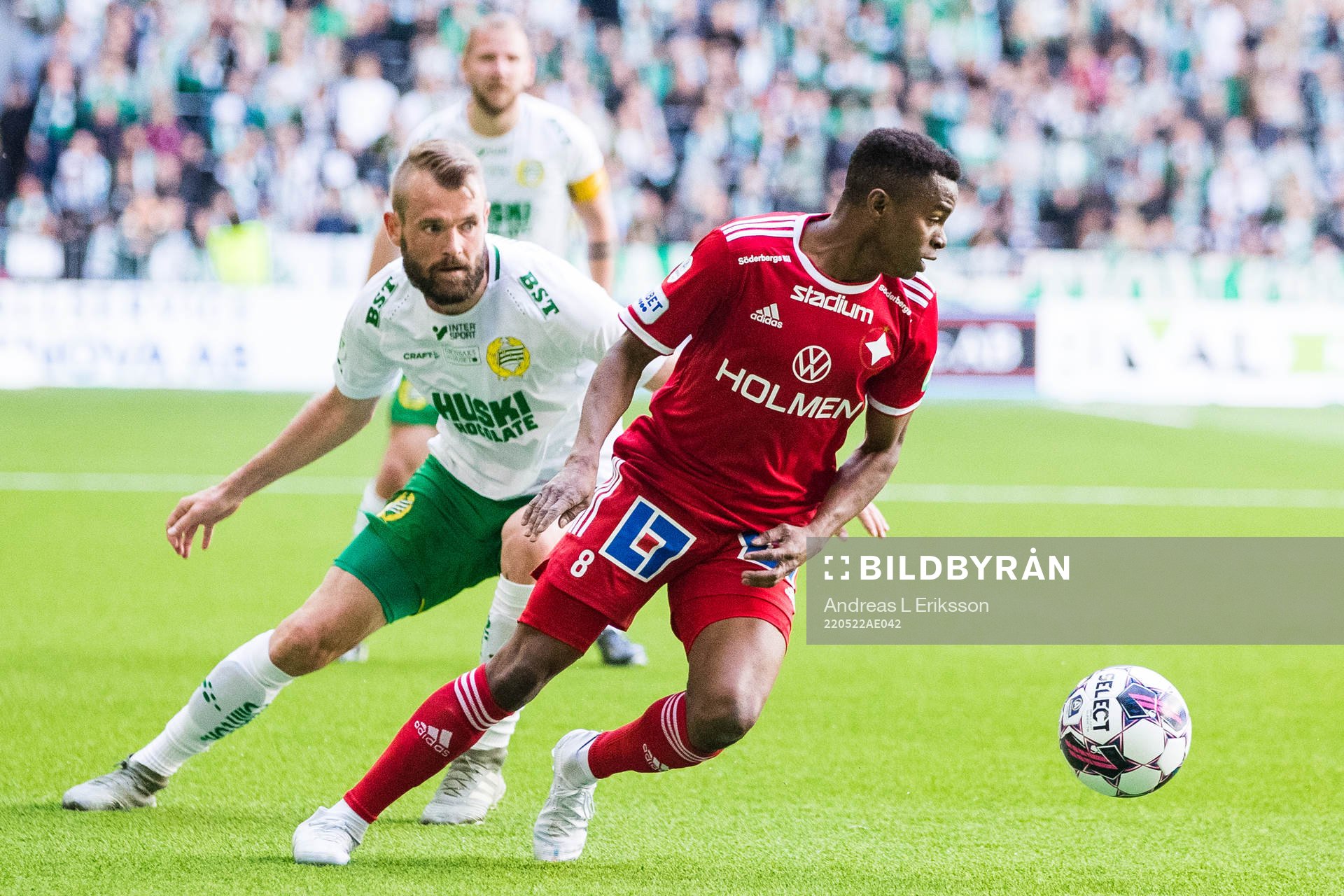 Hammarbys Mads Fenger Nielsen och IFK Norrköpings