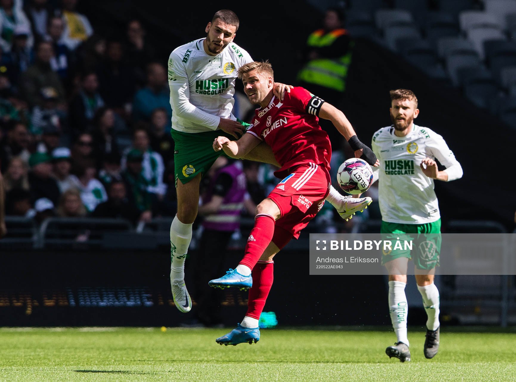 Hammarbys Edvin Kurtulus och IFK Norrköpings Christoffer