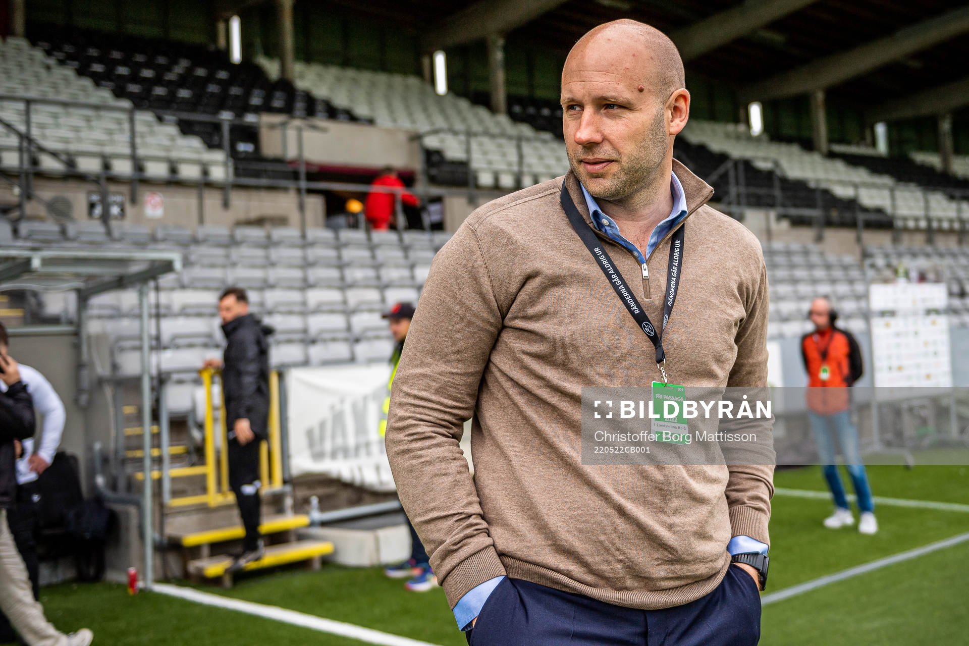 Landskronas Klubbchef Michel Ekberg