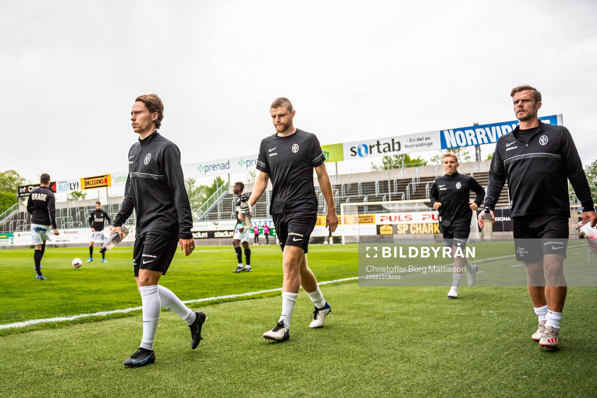 Landskronas Filip Ottosson, Erik Hedenquist och Linus R