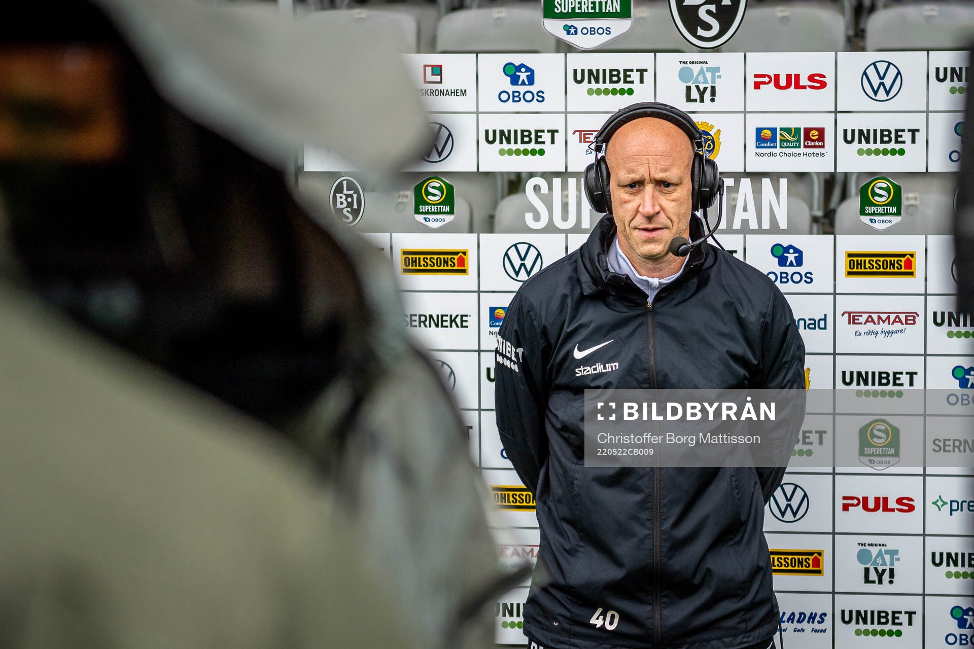 Landskronas tränare Billy Magnusson