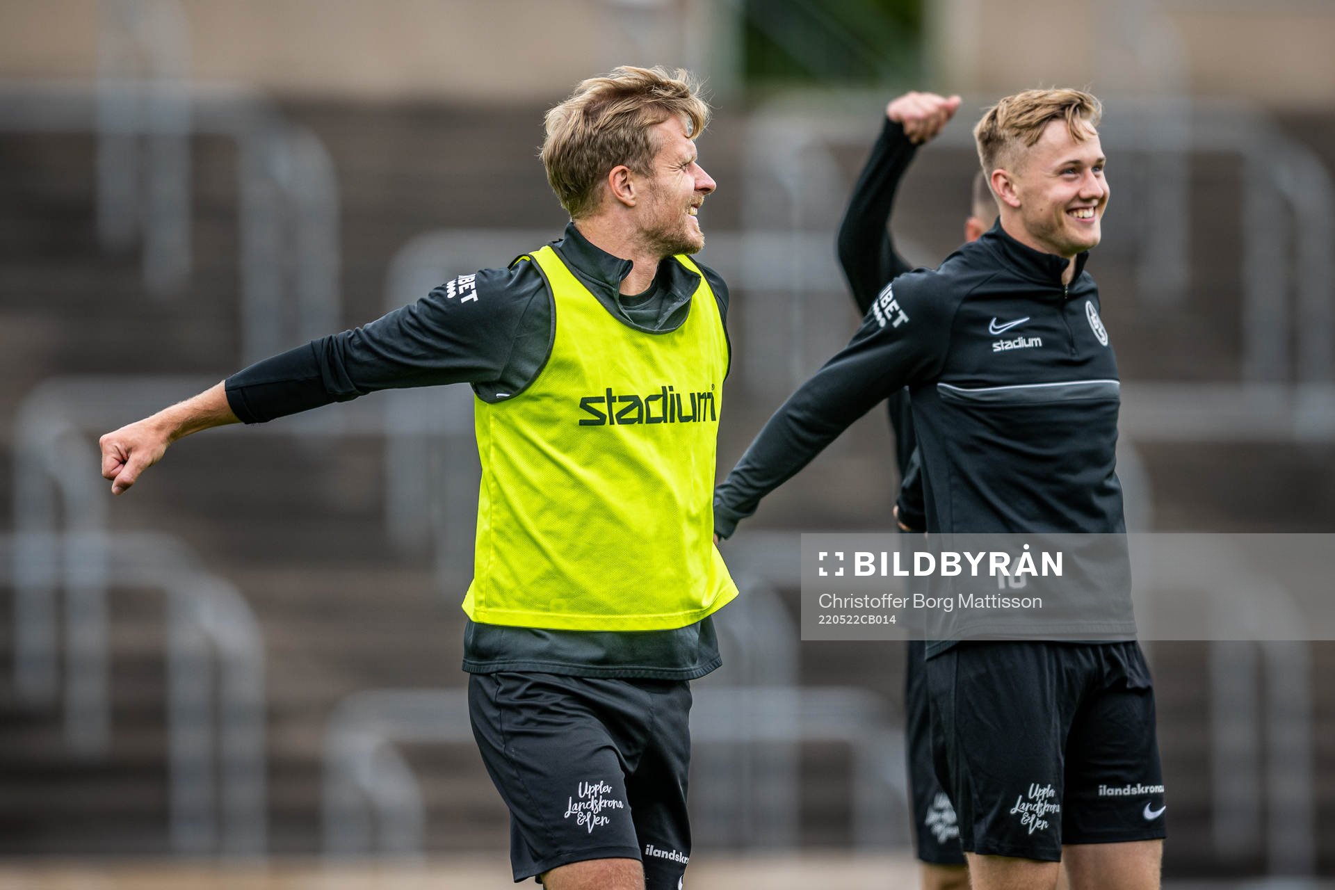 Landskronas Linus R Olsson och Jesper Strid