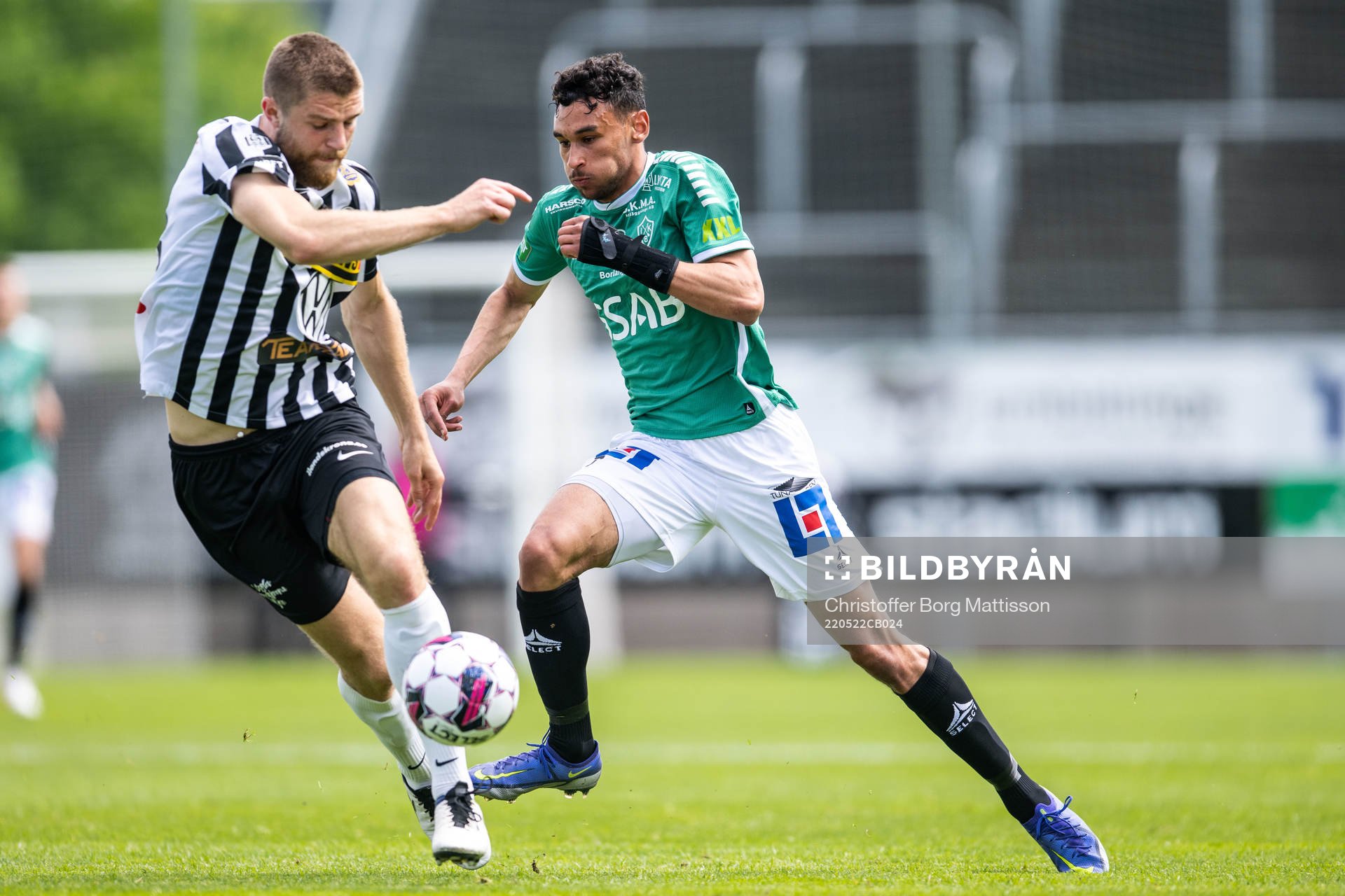 Landskronas Erik Hedenquist och Brages Joakim Persson