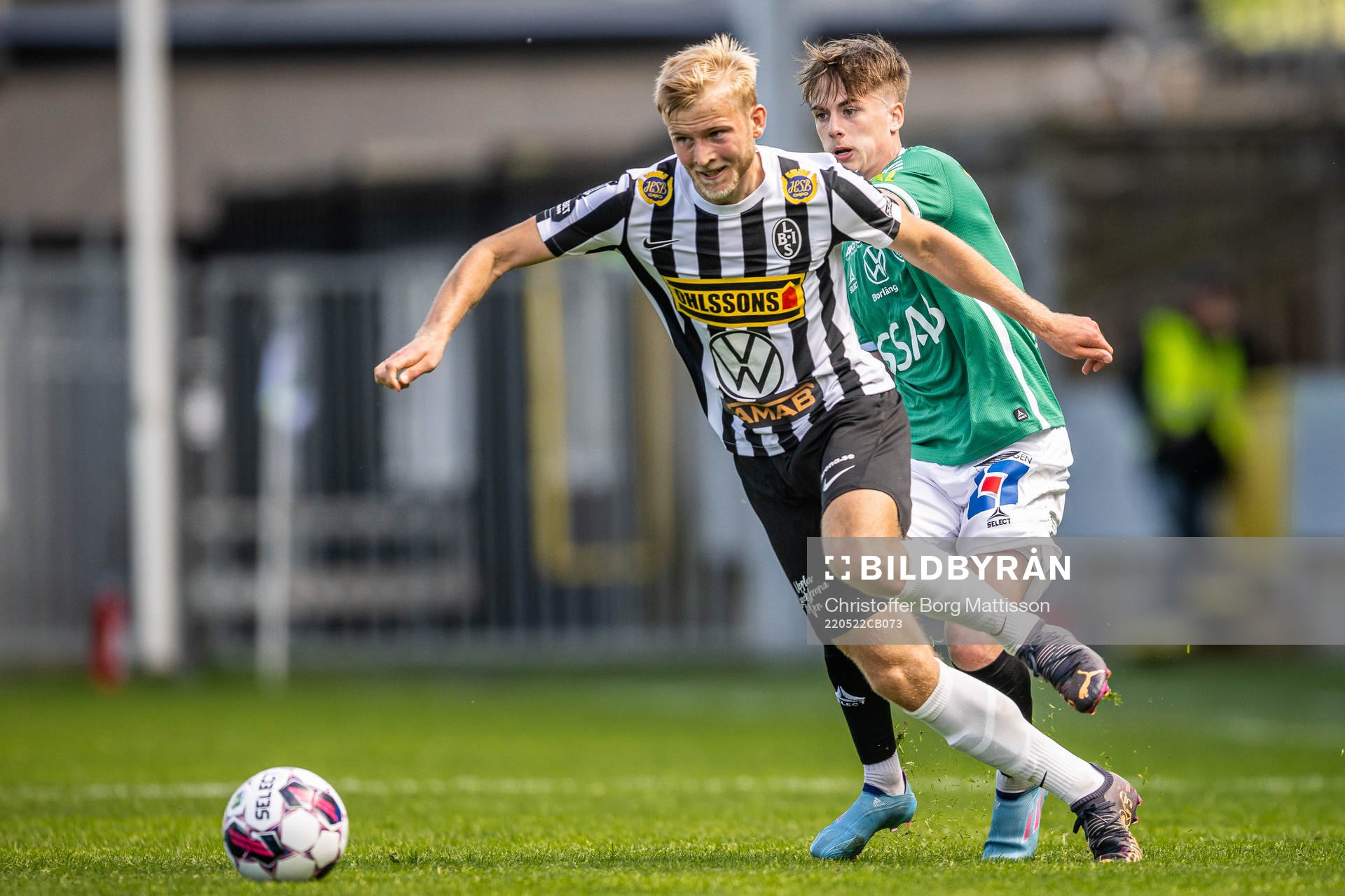 Landskronas Johan Rapp och Brages Johan Arvidsson