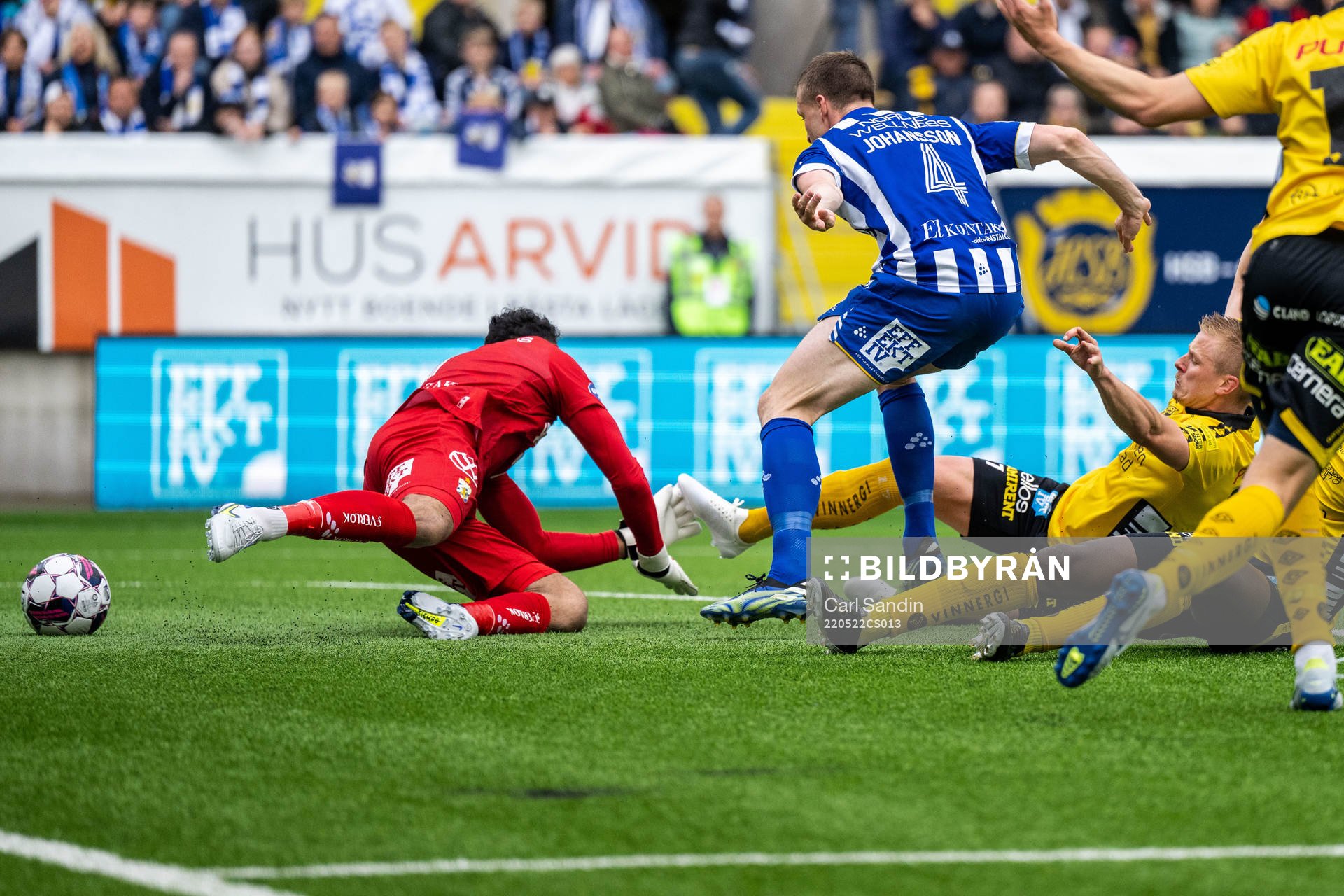 Elfsborgs Per Frick gör 1-0