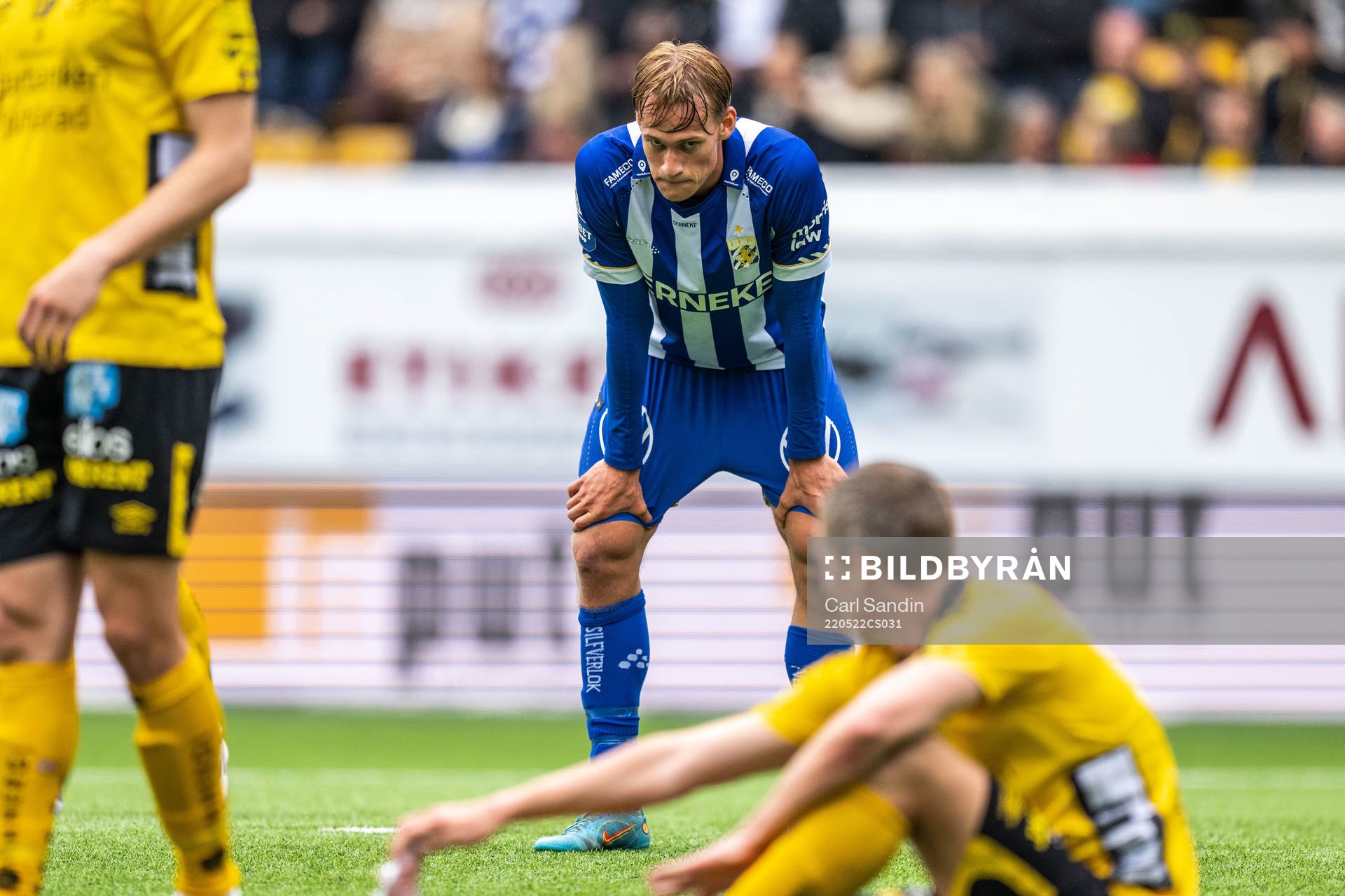 IFK Göteborgs Oscar Vilhelmsson deppar