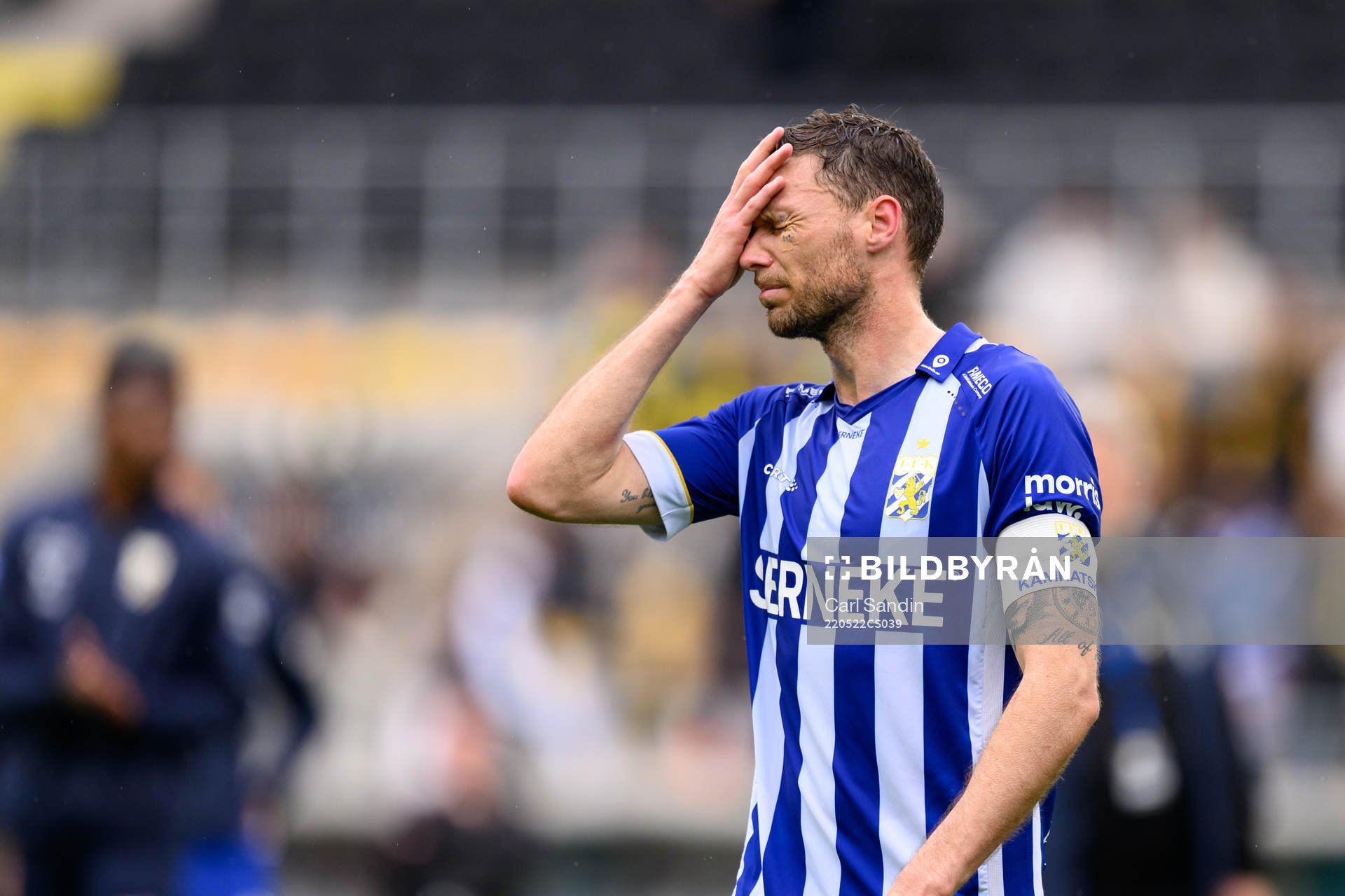 IFK Göteborgs Marcus Berg deppar