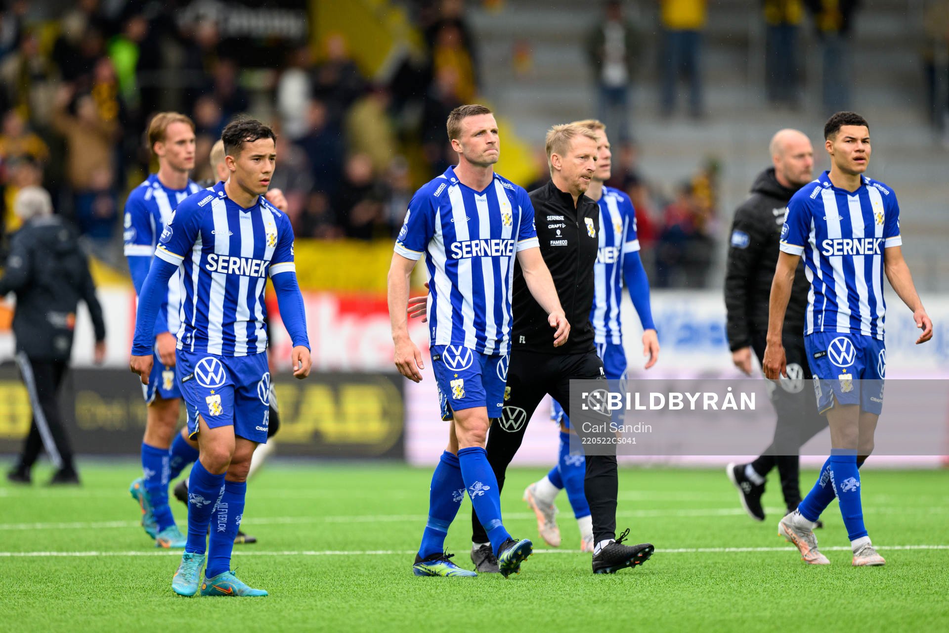 IFK Göteborgs Hussein Carneil, Carl Johansson och