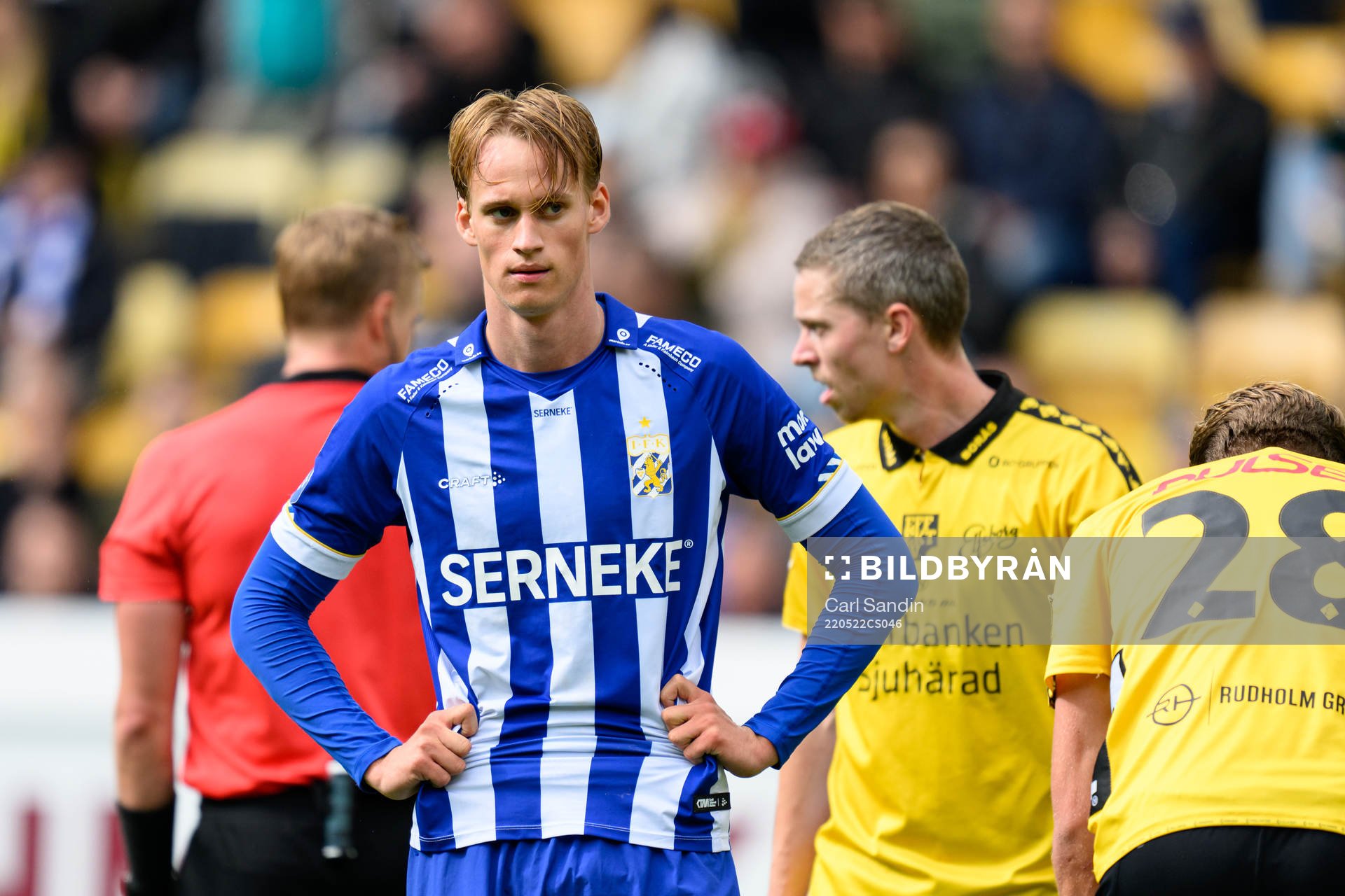 IFK Göteborgs Oscar Vilhelmsson deppar