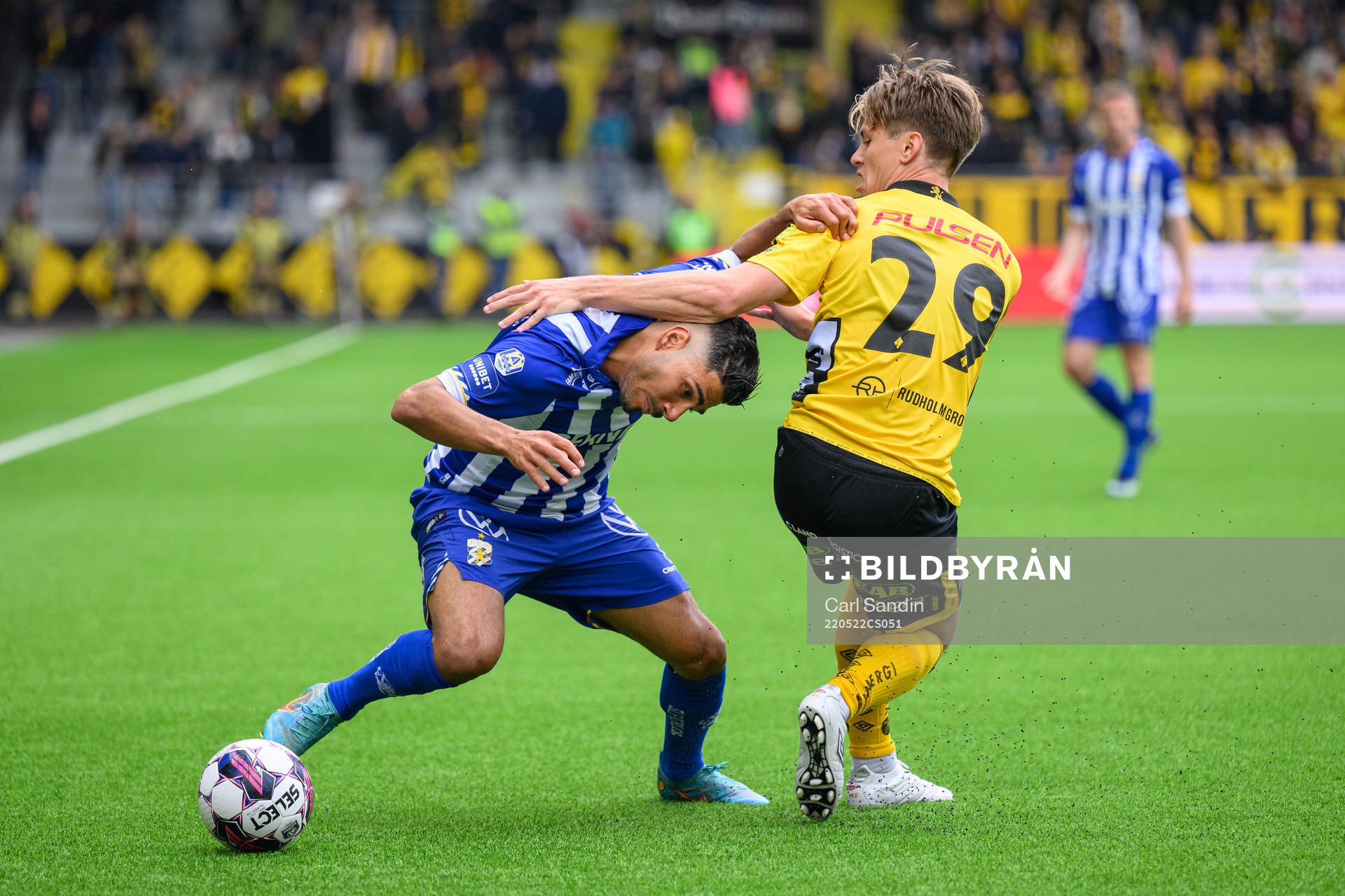 IFK Göteborgs Hosam Aiesh och Elfsborgs Oliver Zandén