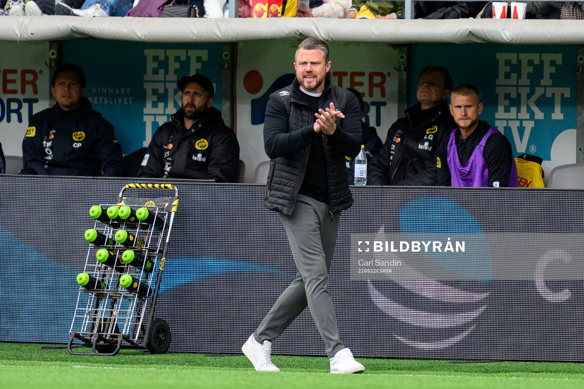 Elfsborgs manager Jimmy Thelin