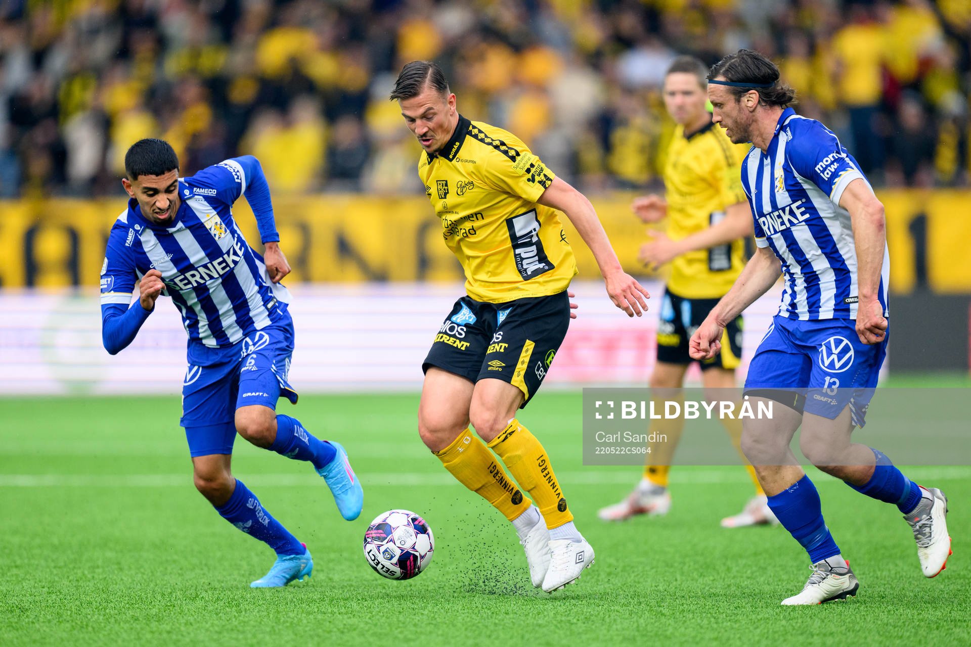 IFK Göteborgs Amir Al-Ammari och Gustav Svensson