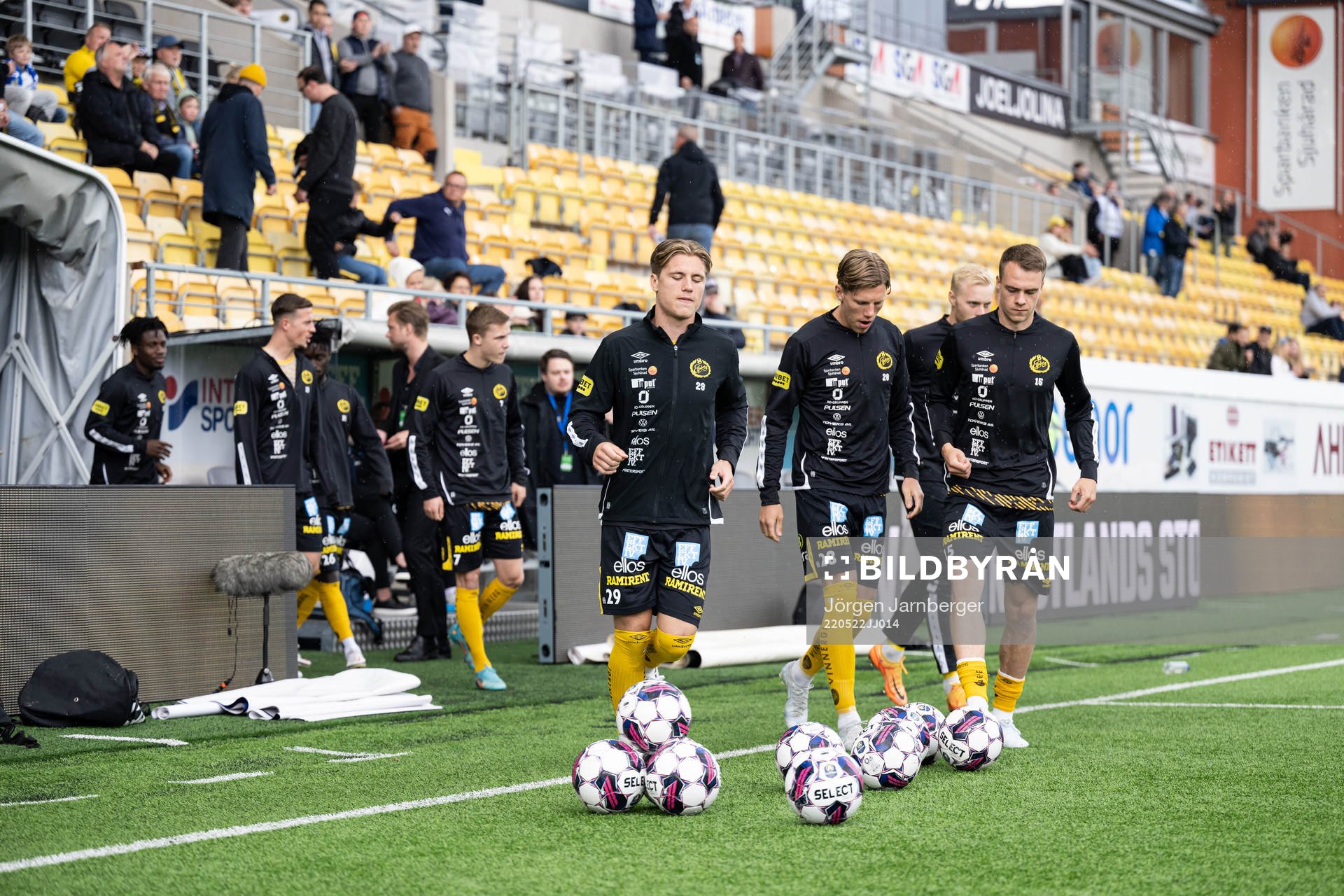 Elfsborgs Oliver Zandén, Noah Söderberg och Leo