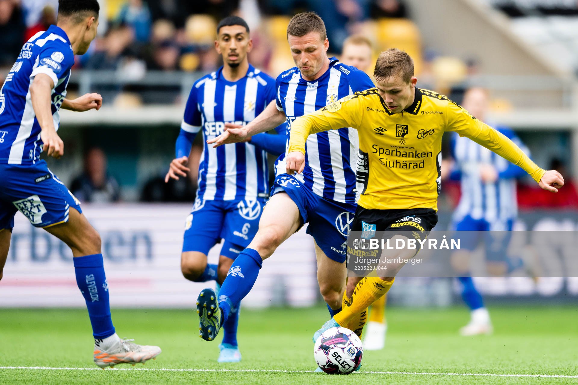 IFK Göteborgs Carl Johansson och Elfsborgs Jacob Ondrejka