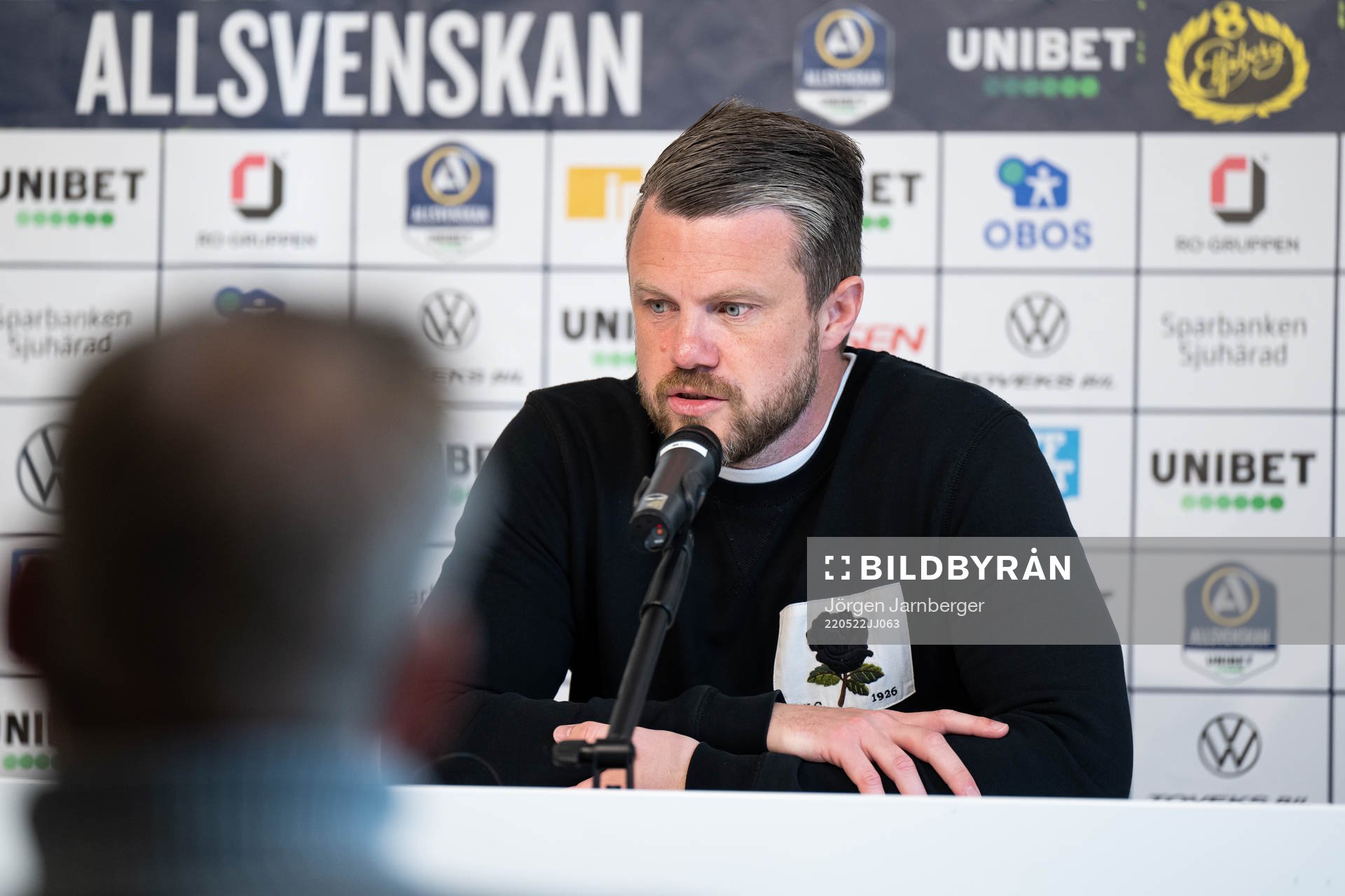 Elfsborgs manager Jimmy Thelin