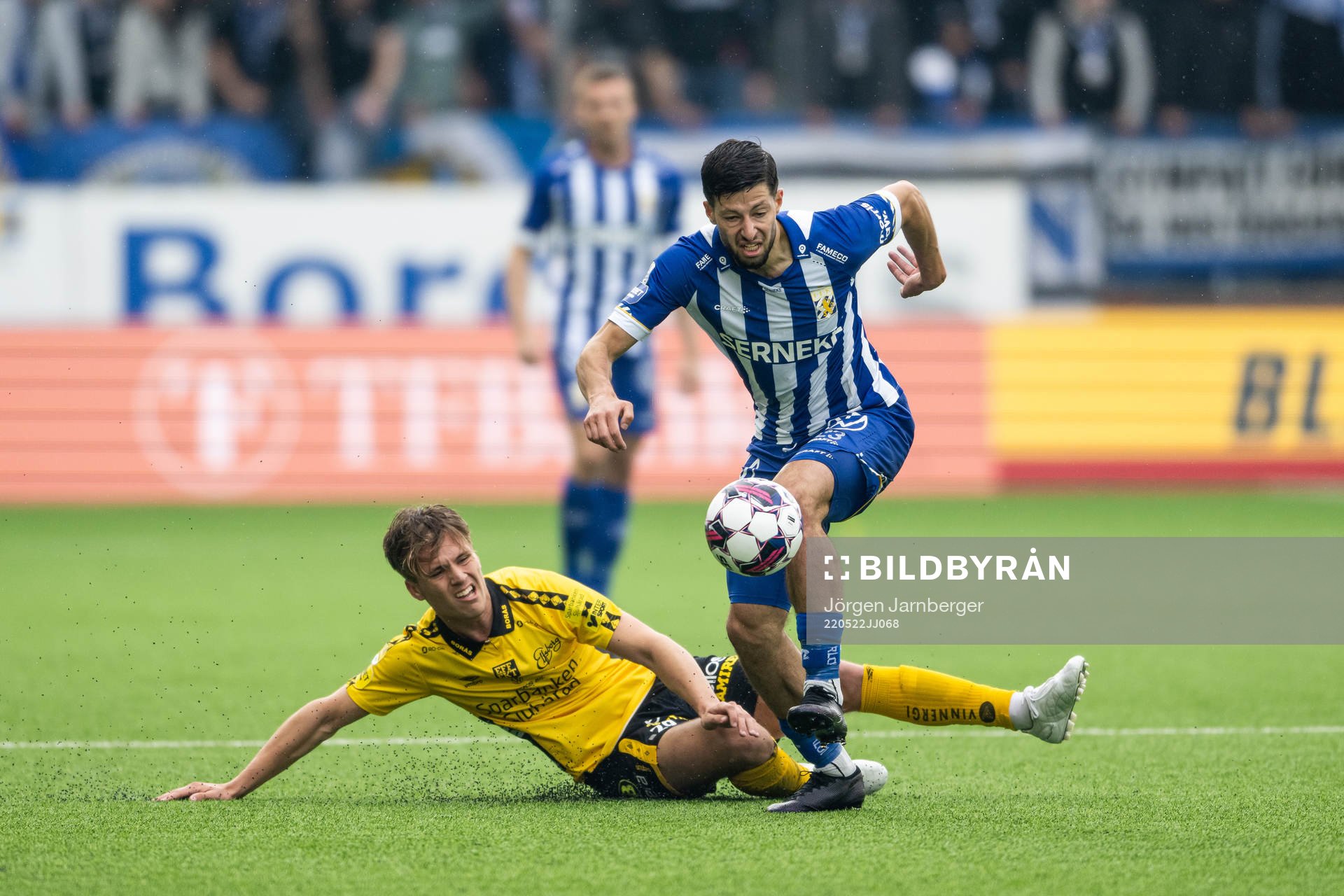 Elfsborgs Oliver Zandén och IFK Göteborgs Kevin Yakob