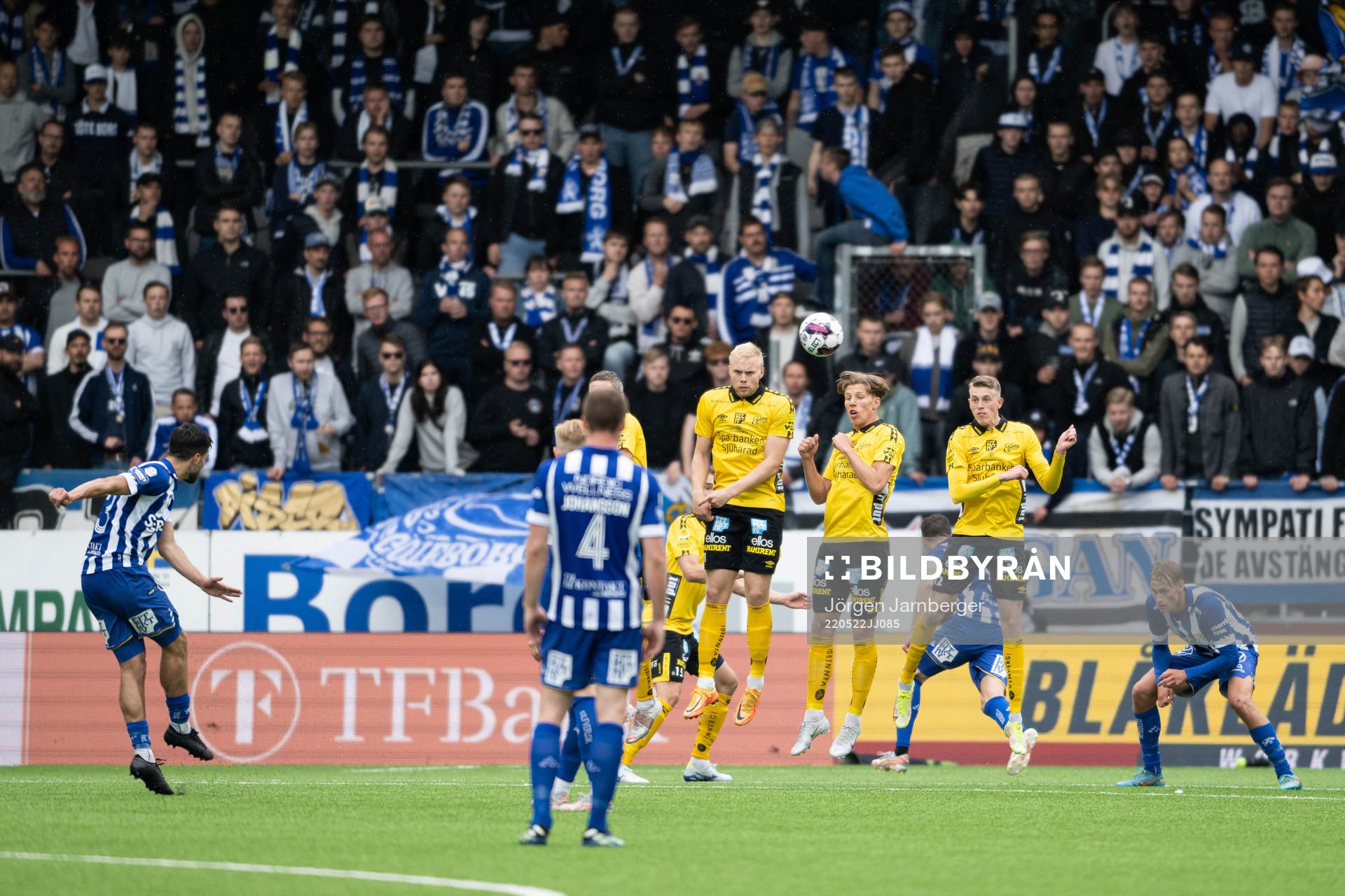 Elfsborgs mur täcker frispark