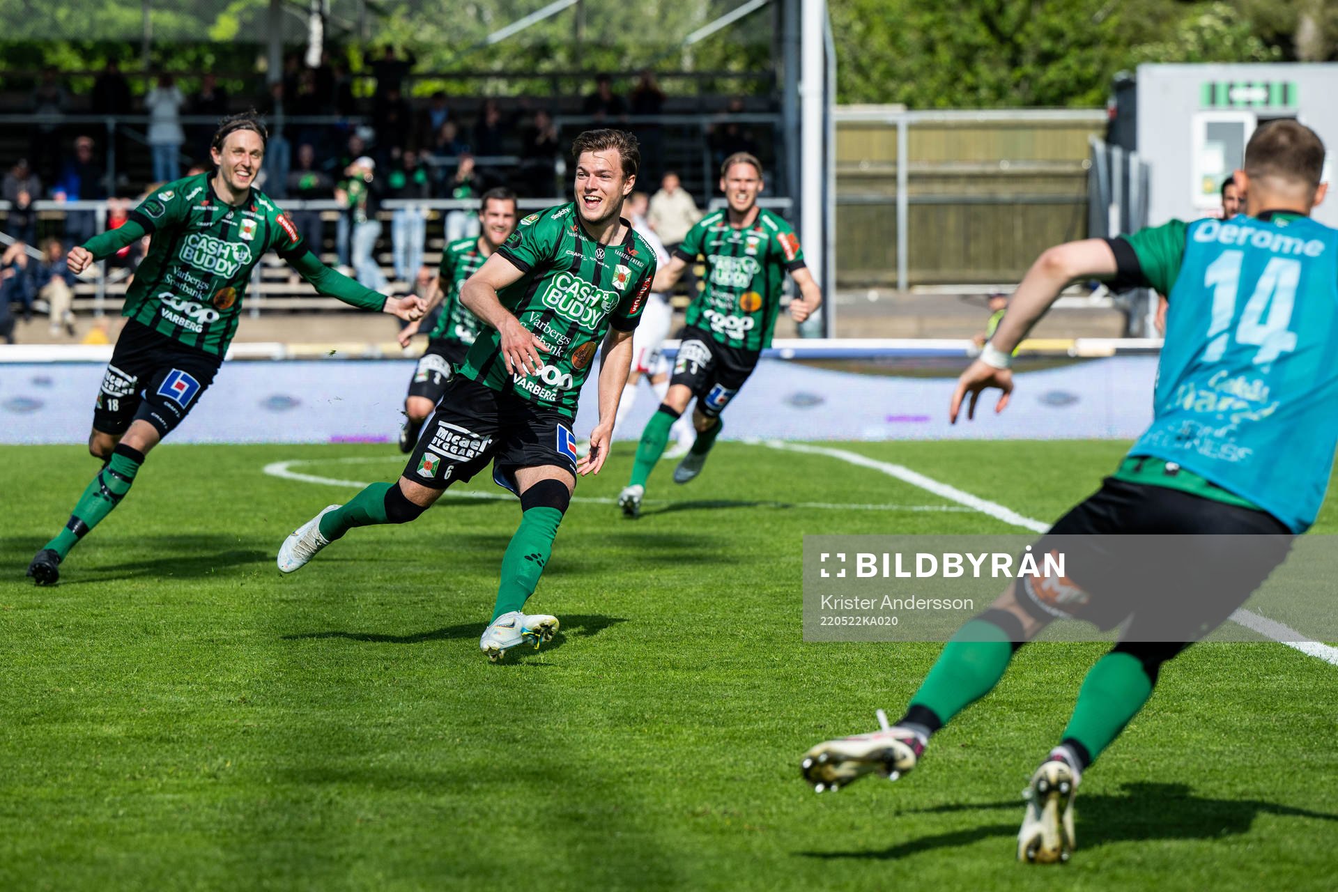 Varbergs Albin Winbo jublar
