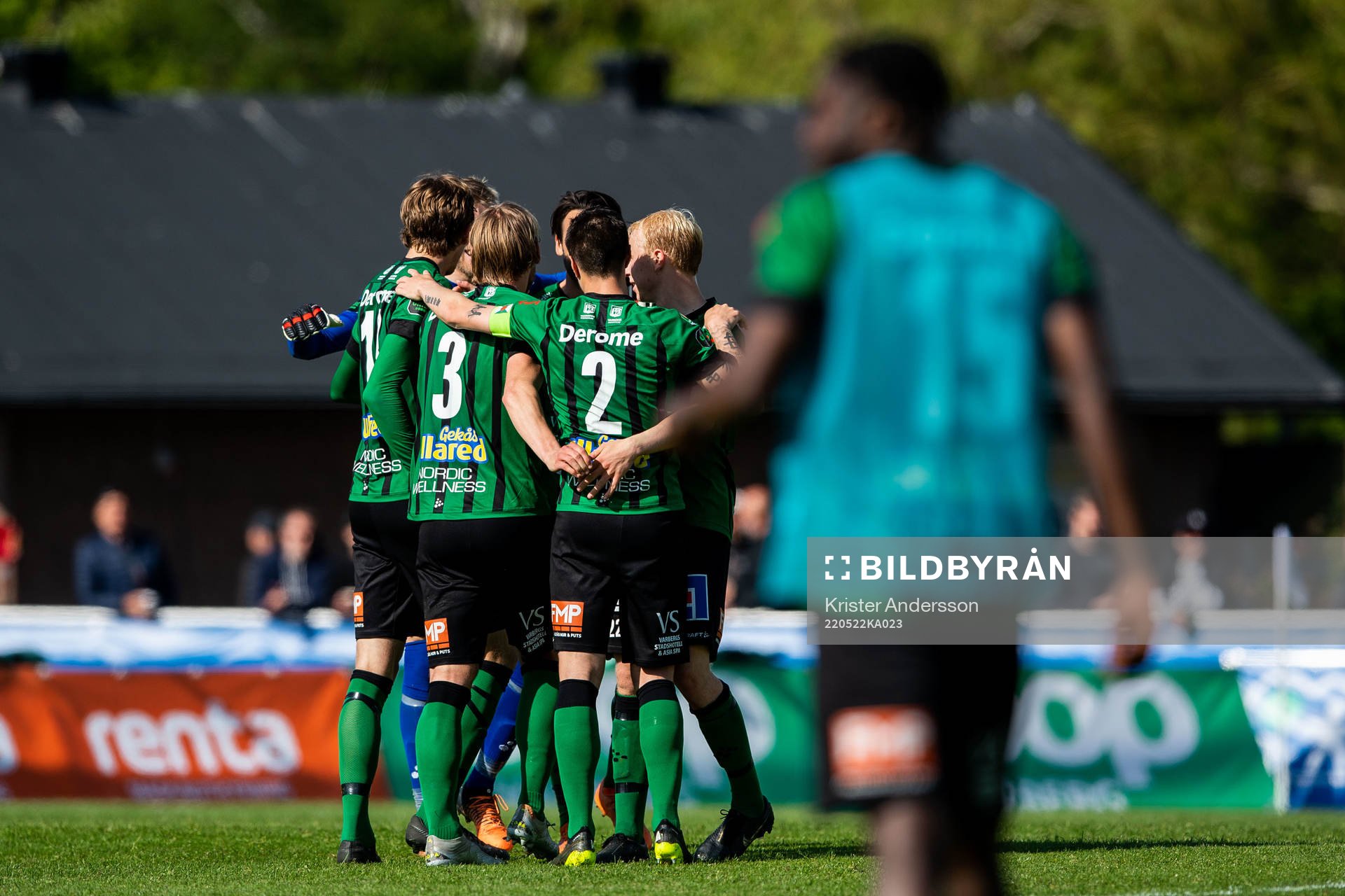 under fotbollsmatchen i Allsvenskan mellan Varberg och