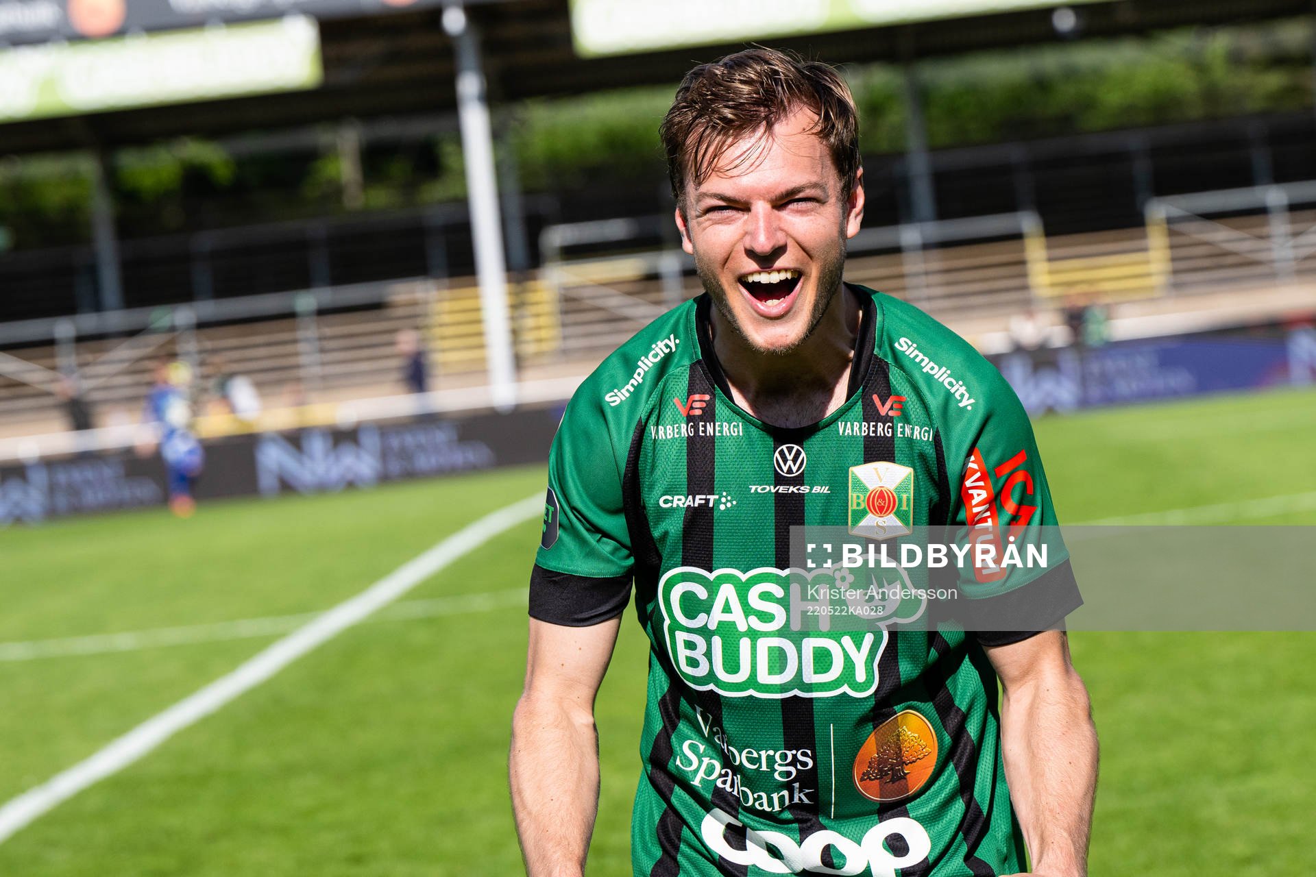 Varbergs Albin Winbo jublar