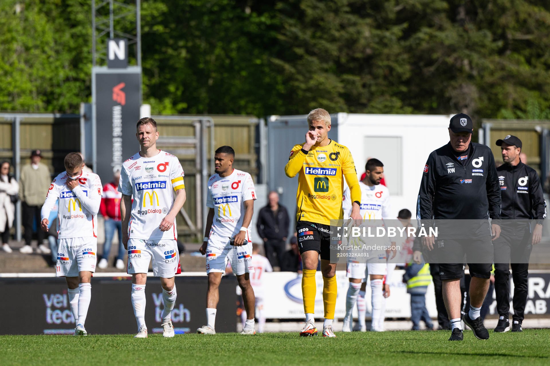 Degerfors spelare deppar