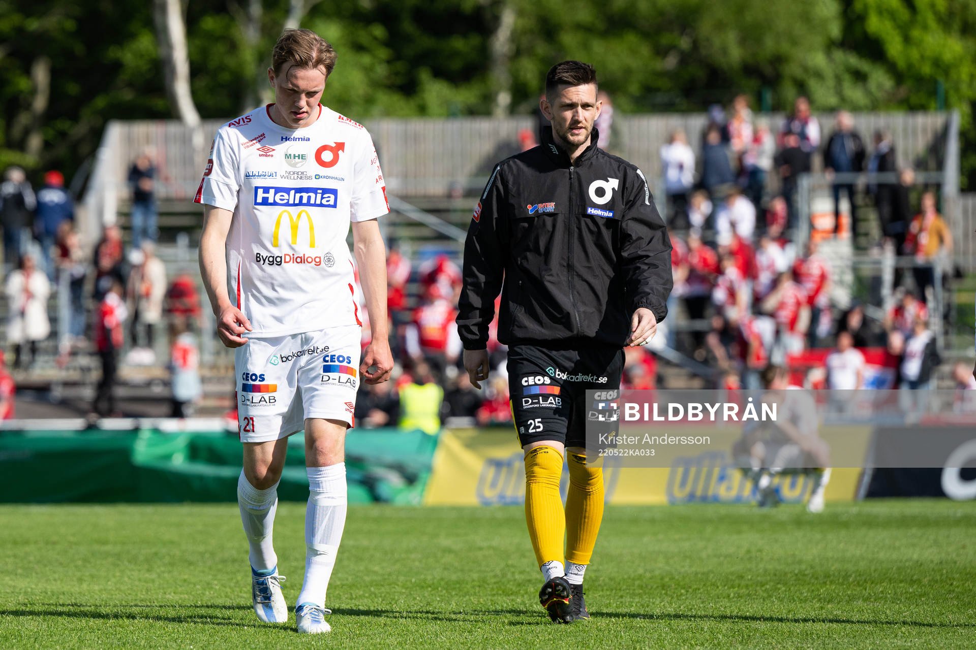 Degerfors Adam Carlén och Jeffrey Gal deppar