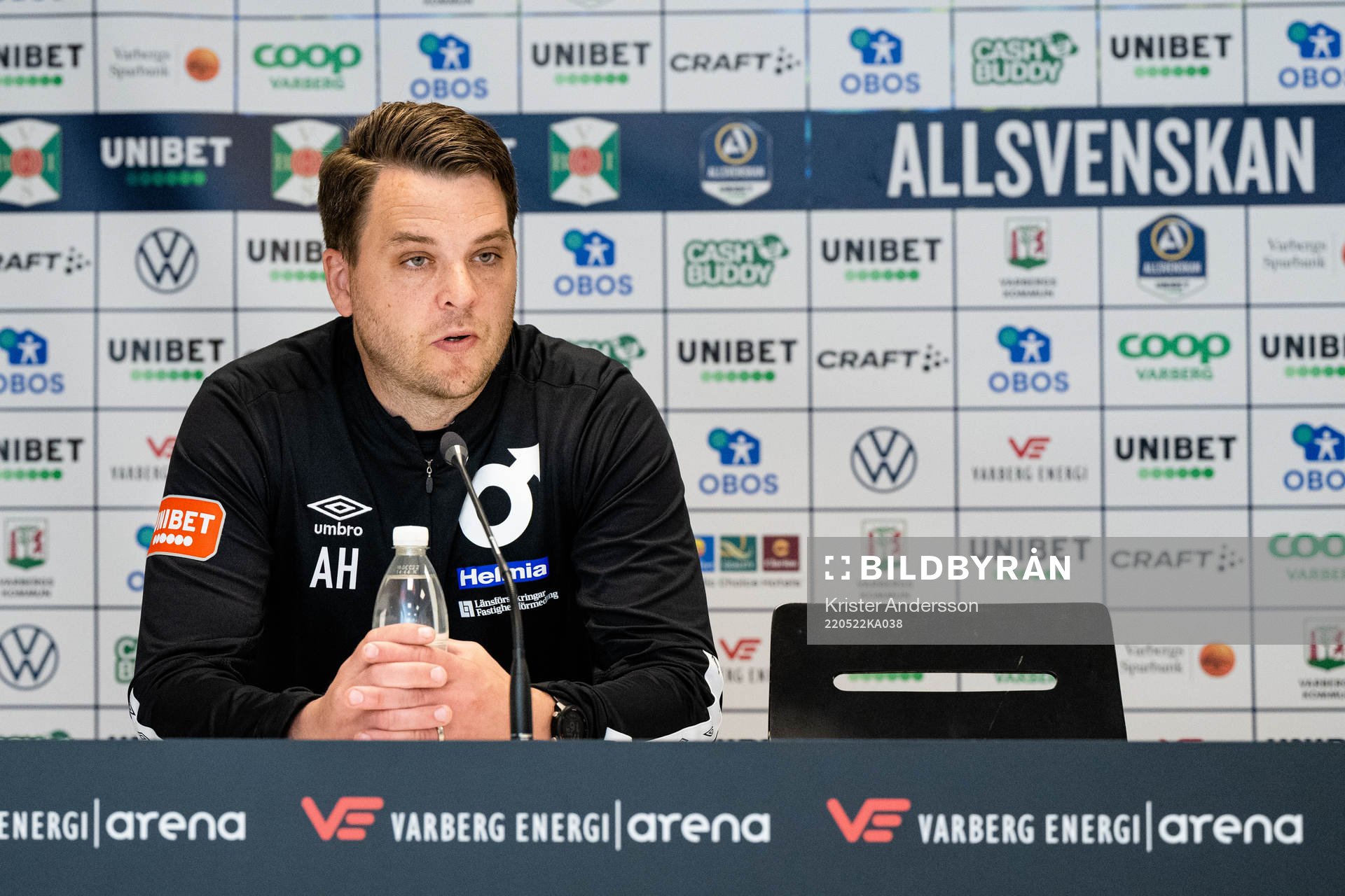 Degerfors tränare Andreas Holmberg