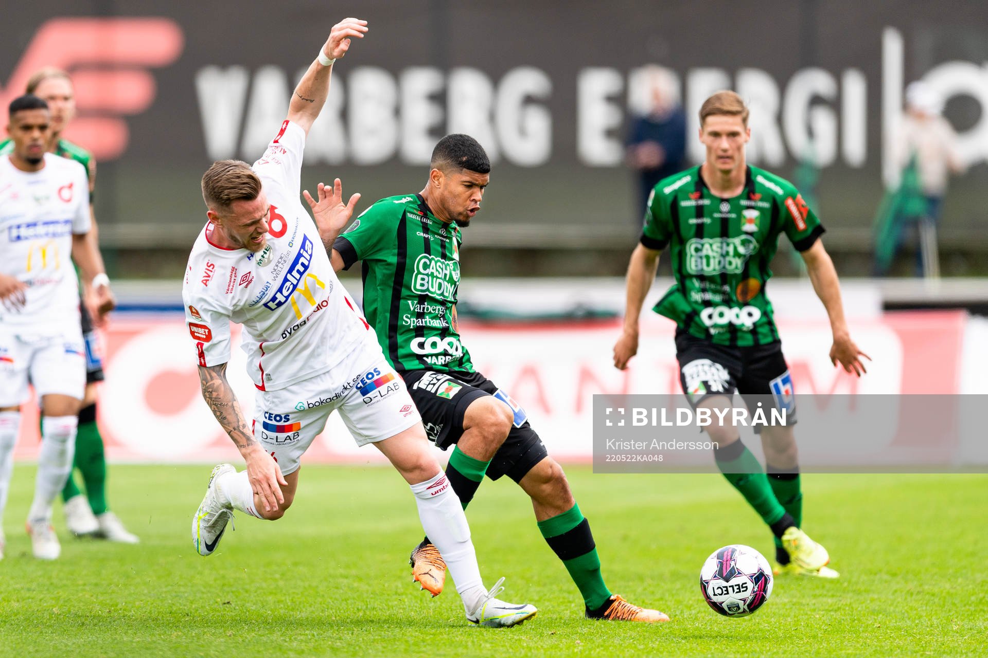 Degerfors Rasmus Örqvist och Varbergs Luke Le Roux