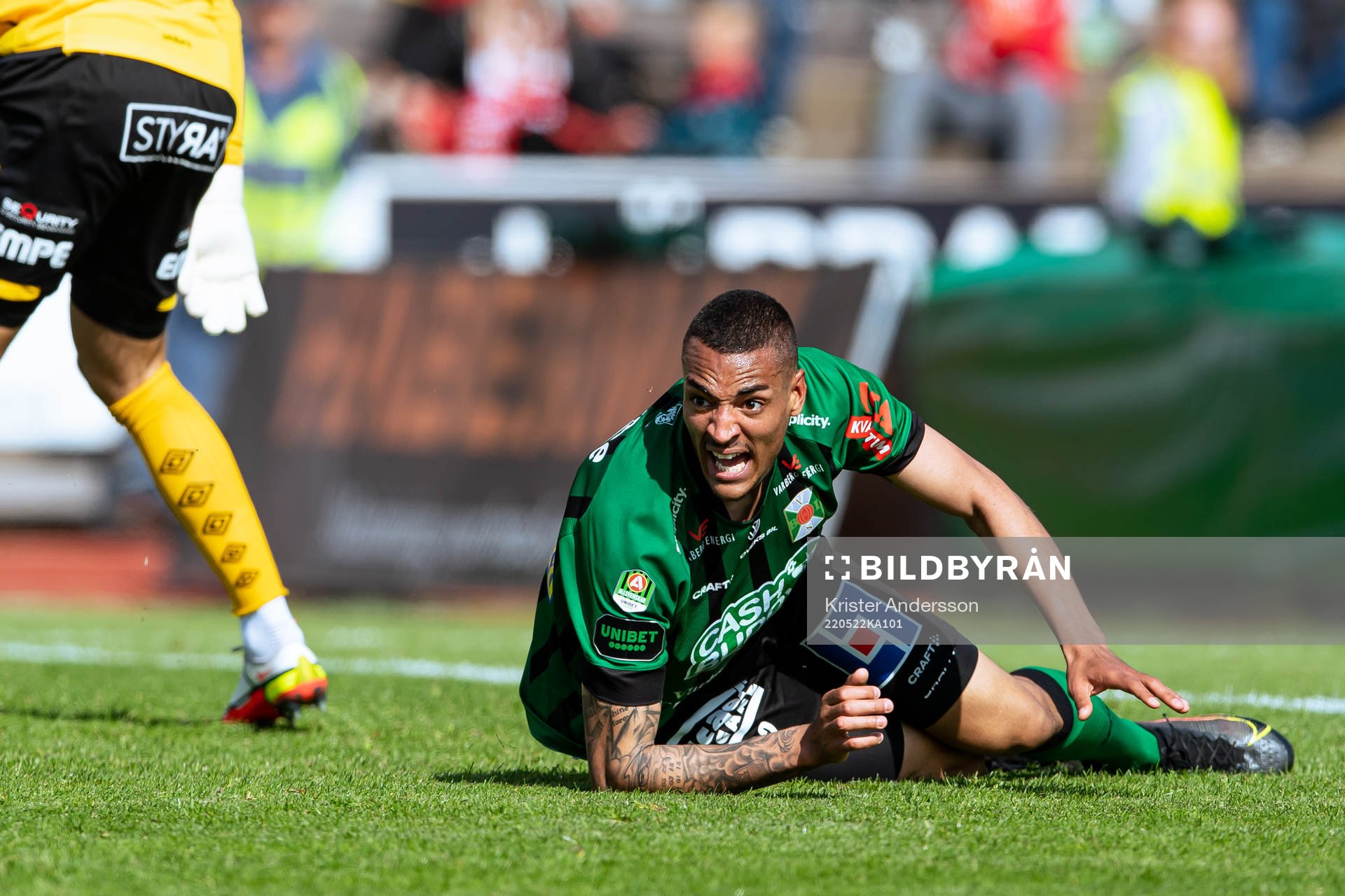 Varbergs Simon Karlsson Adjei