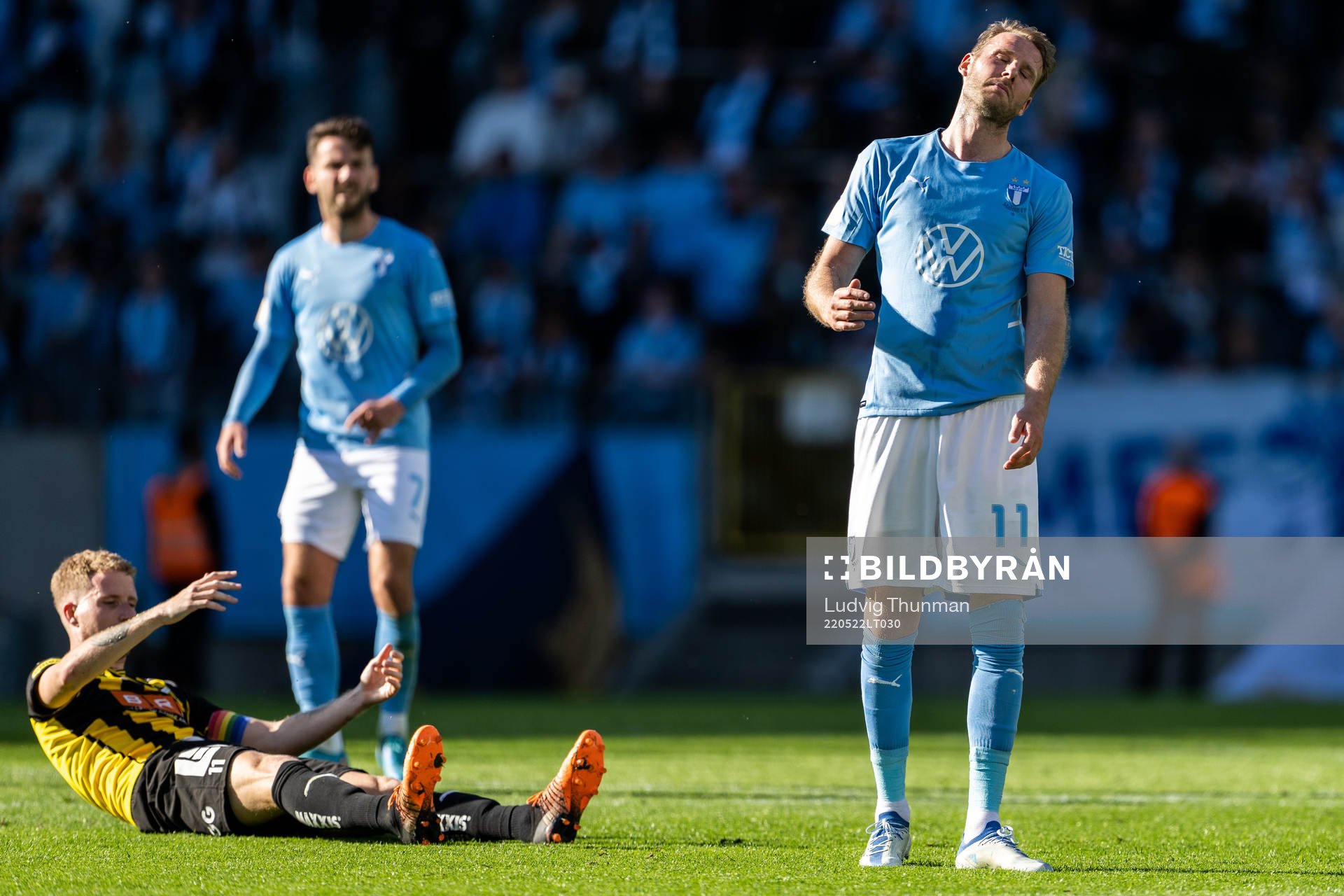 Malmö FFs Ola Toivonen deppar
