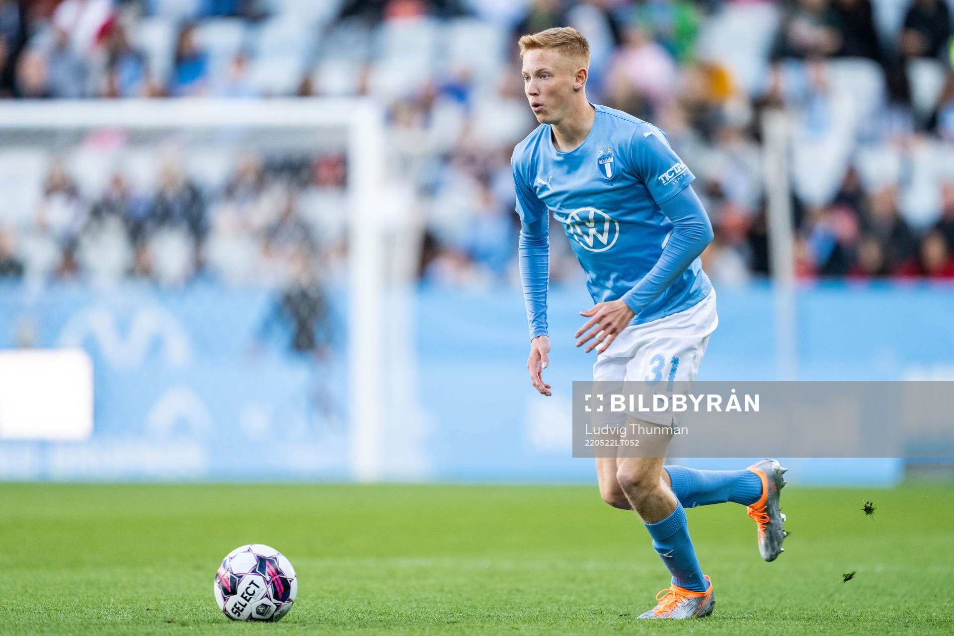 Malmö FFs Hugo Larsson
