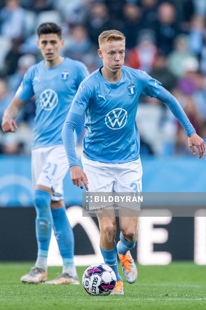 Malmö FFs Hugo Larsson