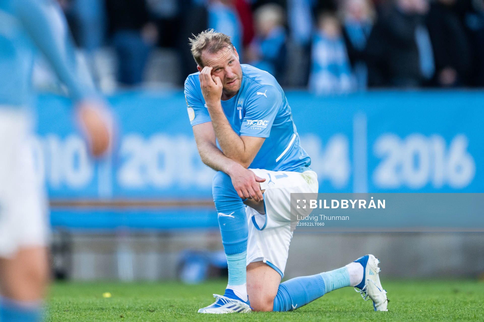 Malmö FFs Ola Toivonen deppar