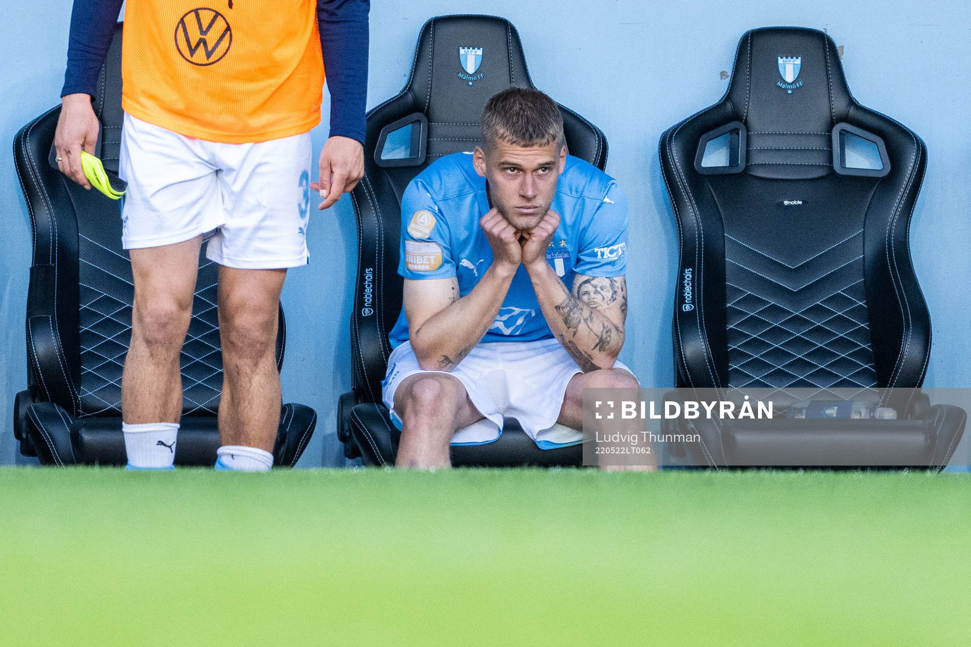 Malmö FFs Felix Beijmo deppar