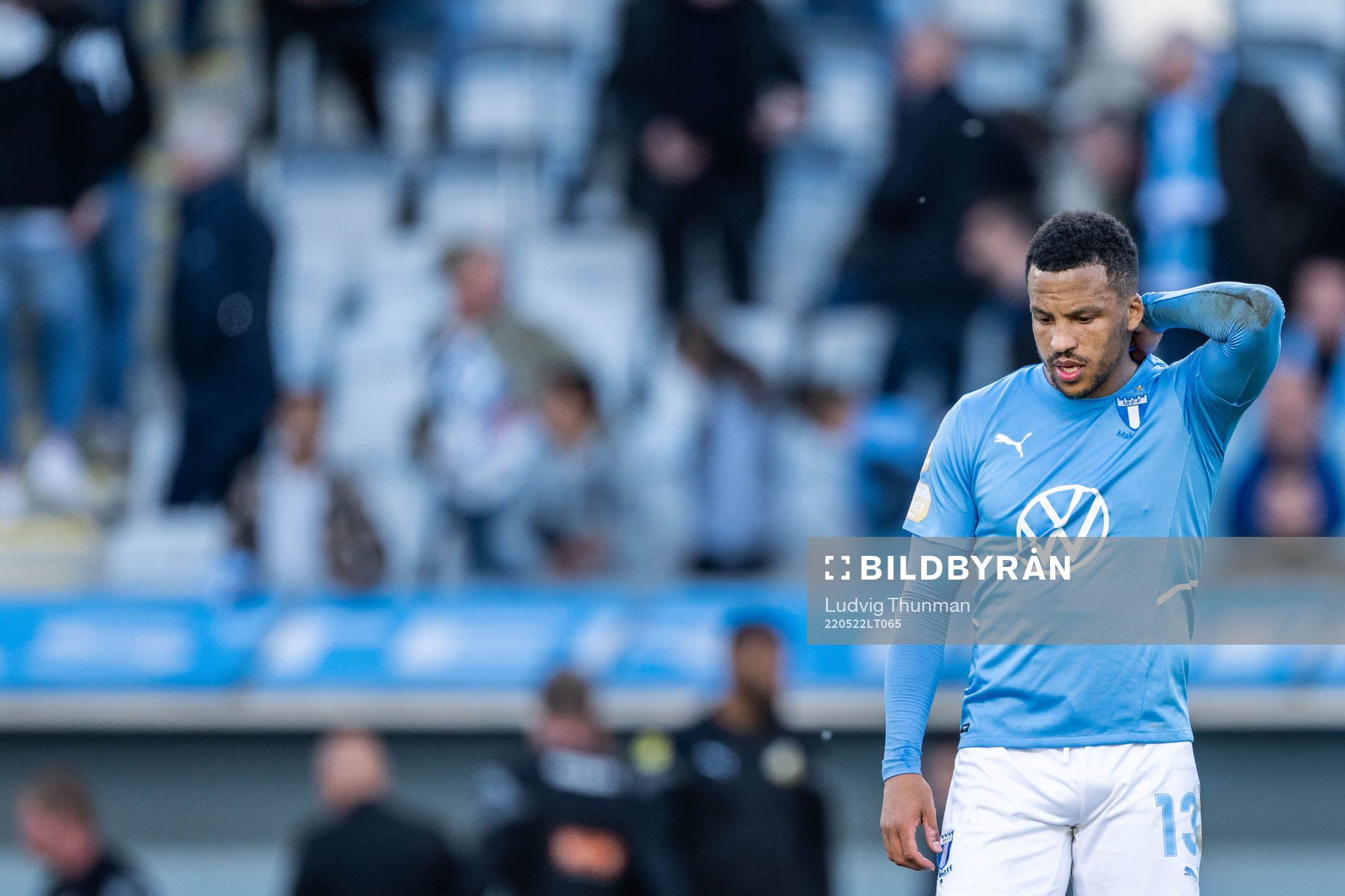 Malmö FFs Martin Olsson deppar