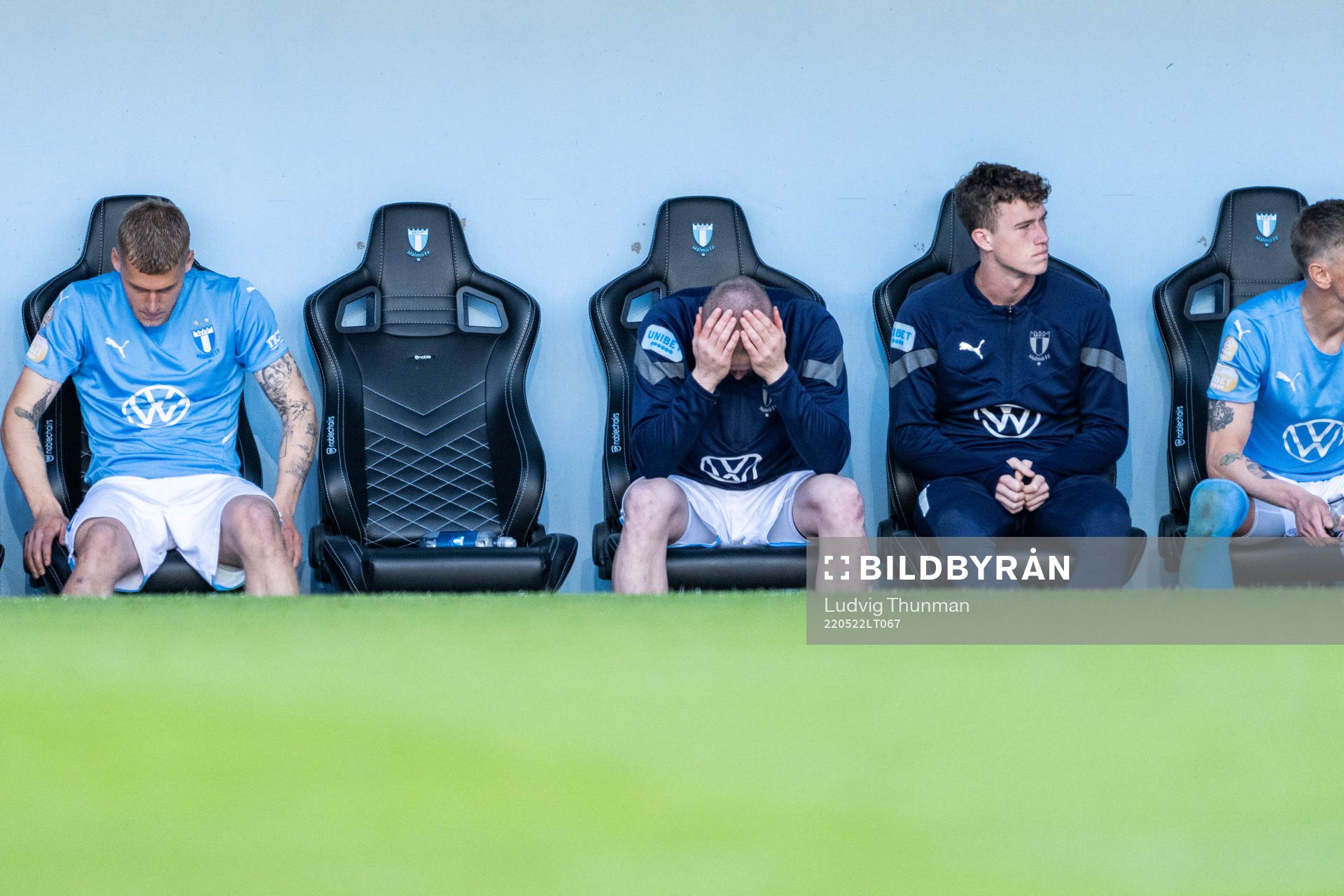 Malmö FFs Jo Inge Berget deppar