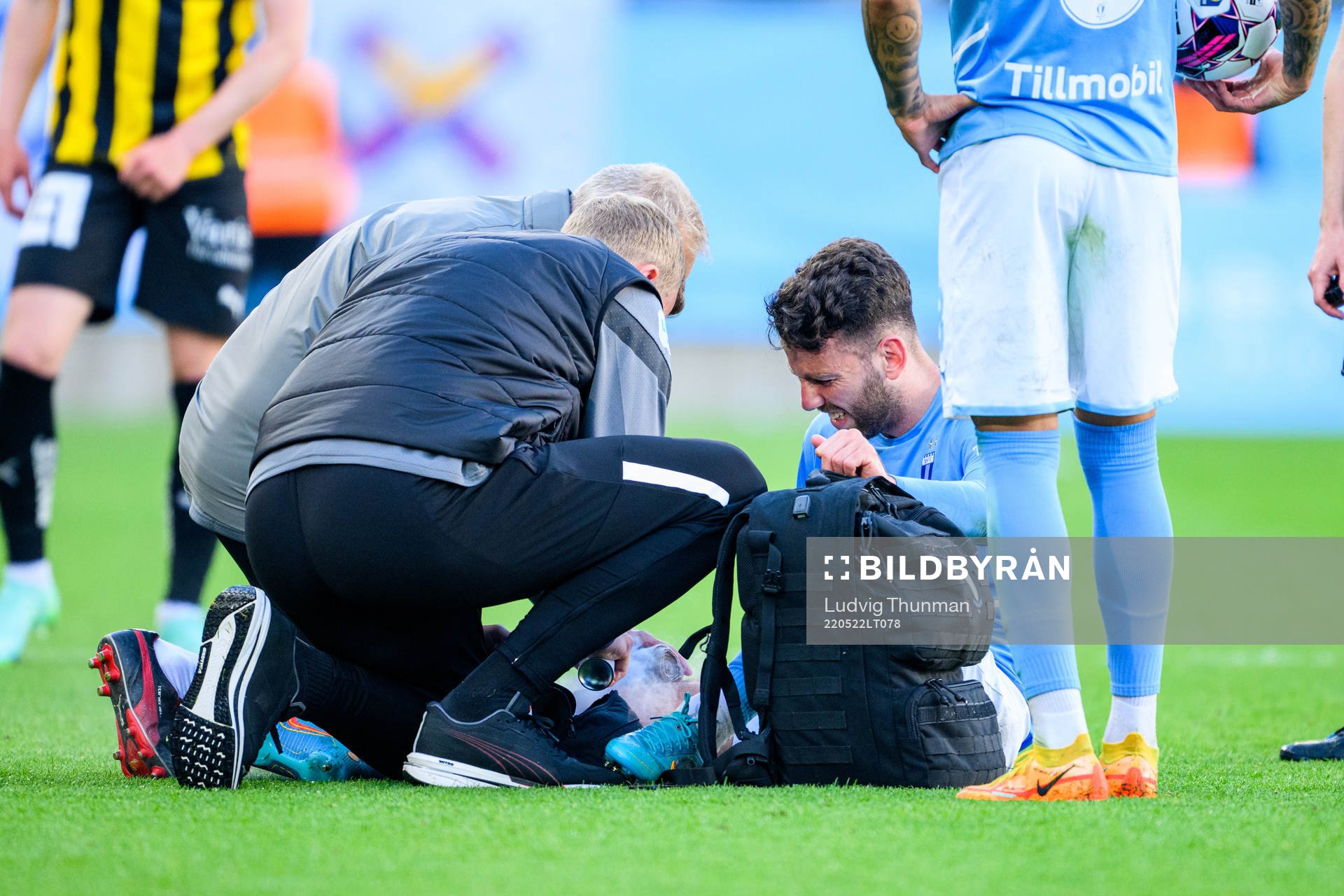 Malmö FFs Erdal Rakip har ont