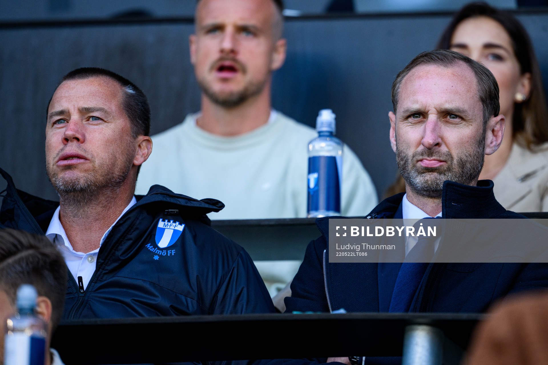 Sportansvarig Daniel Andersson och sportchef Andreas