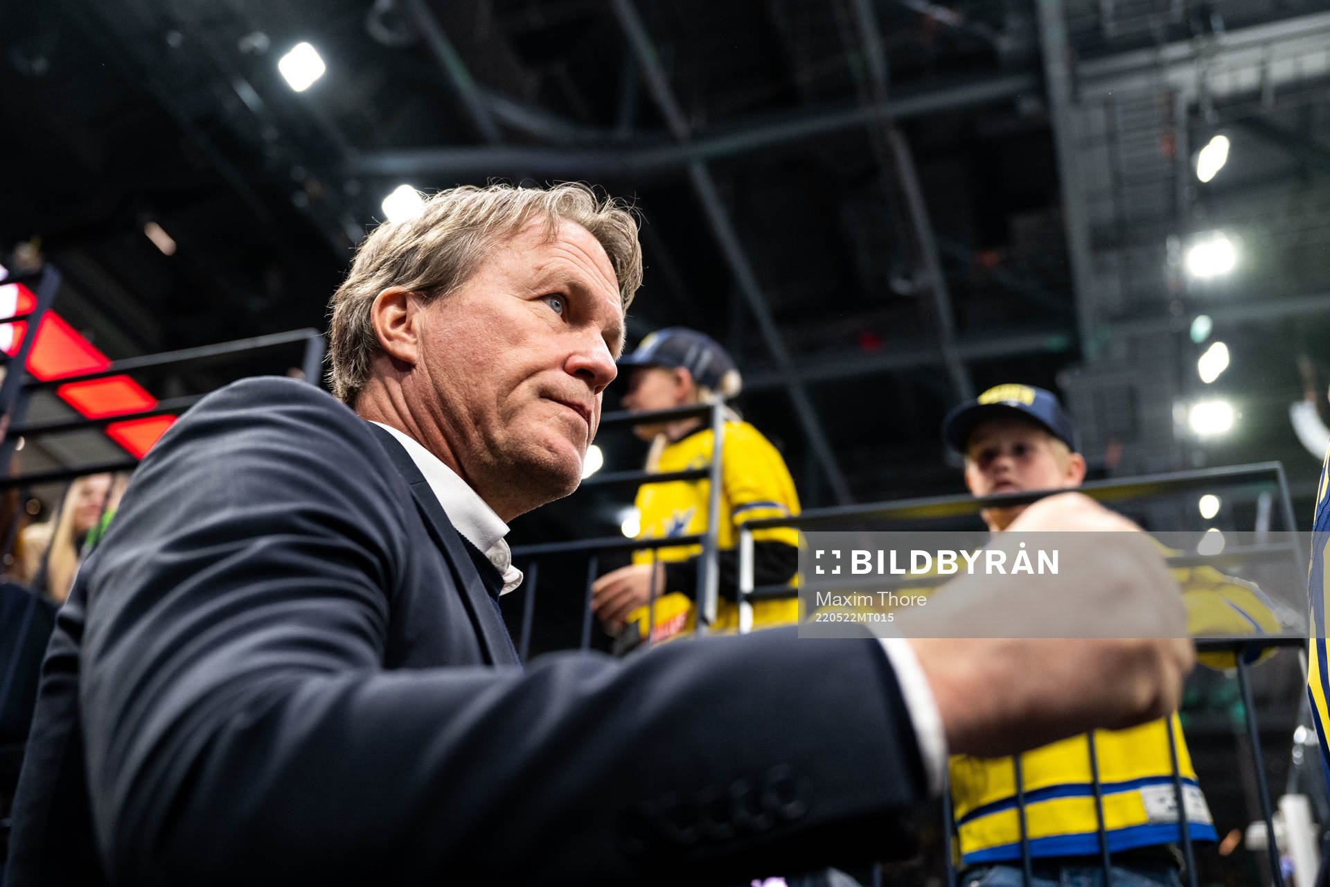 Head coach Johan Garpenlöv of Sweden