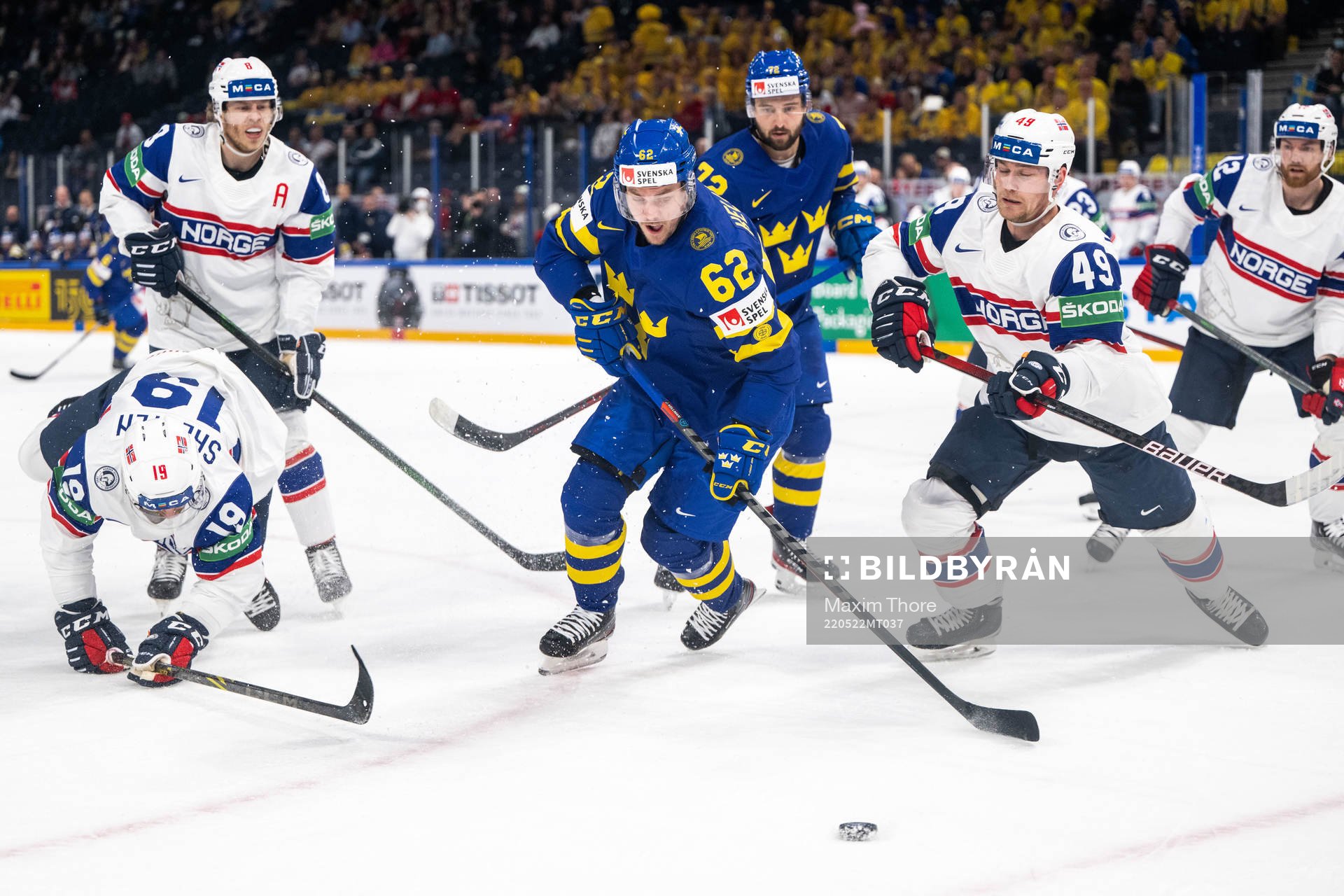 Joel Kellman of Sweden and Christian Kåsastul of Norway