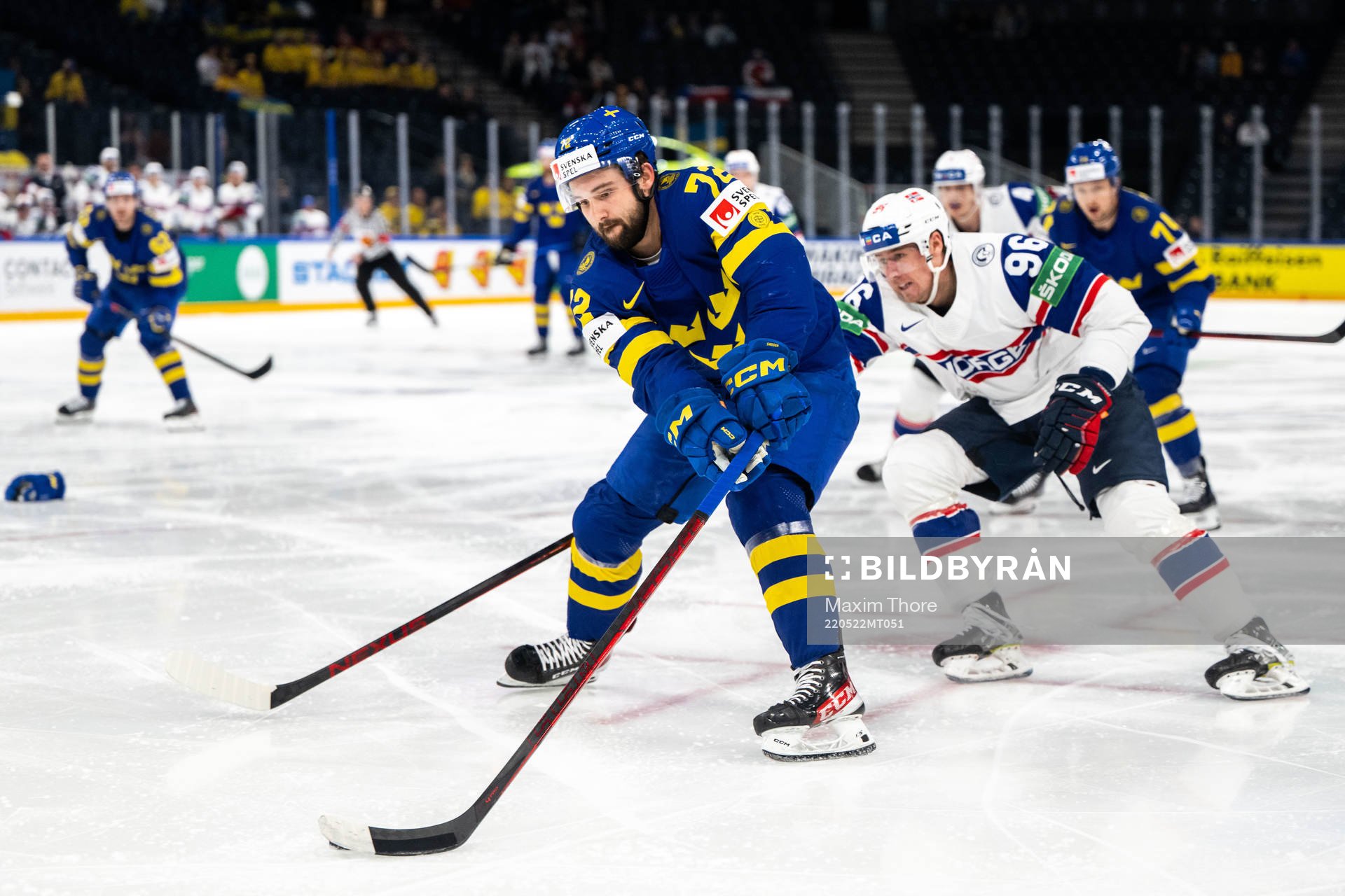 Emil Bemström of Sweden and Tobias Fladeby of Norway