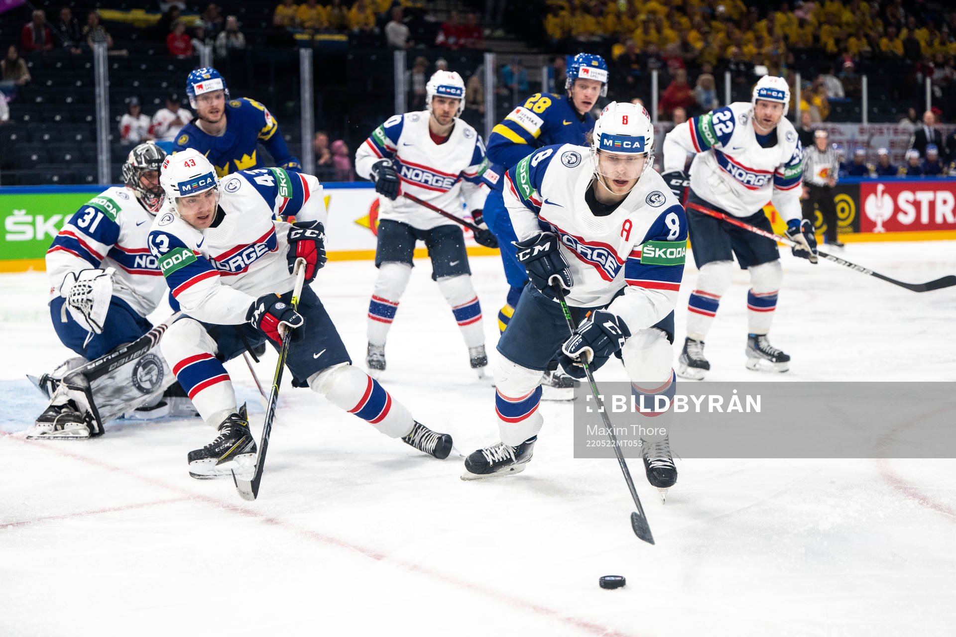 Max Krogdahl and Mathias Trettenes of Norway