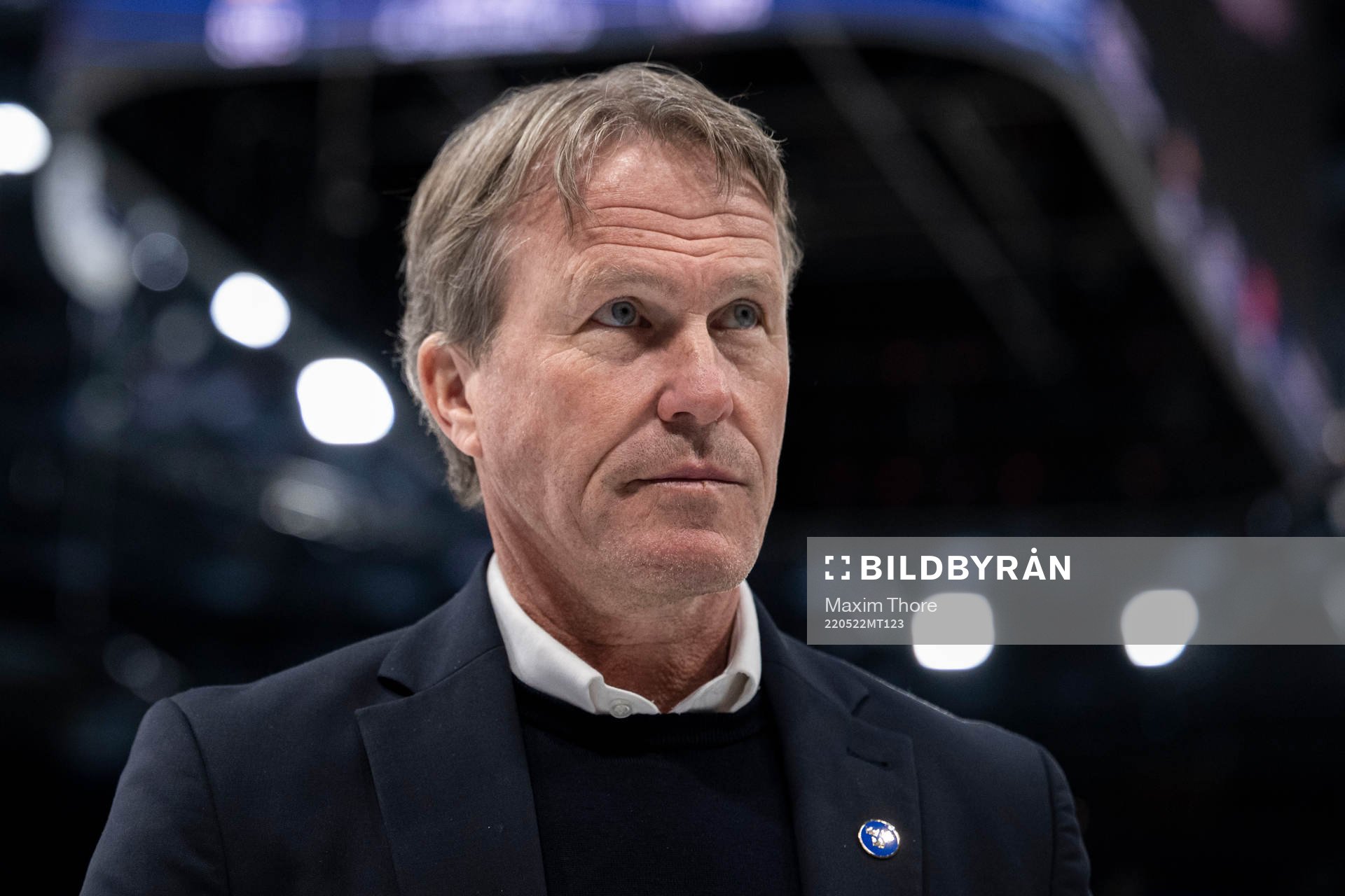 Head coach Johan Garpenlöv of Sweden