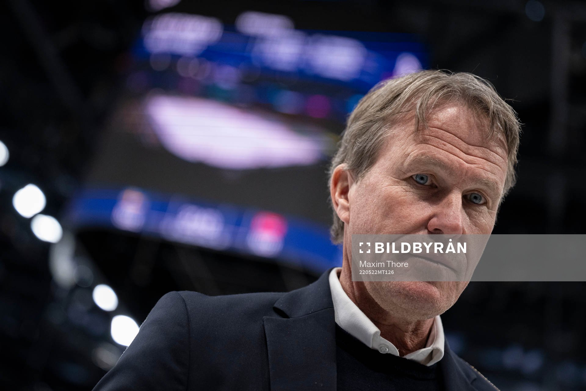 Head coach Johan Garpenlöv of Sweden