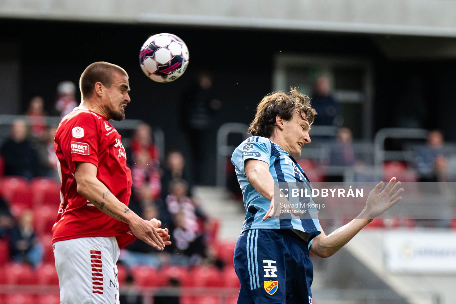 Kalmars Douglas Bergqvist och Djurgårdens Hjalmar Ekdal