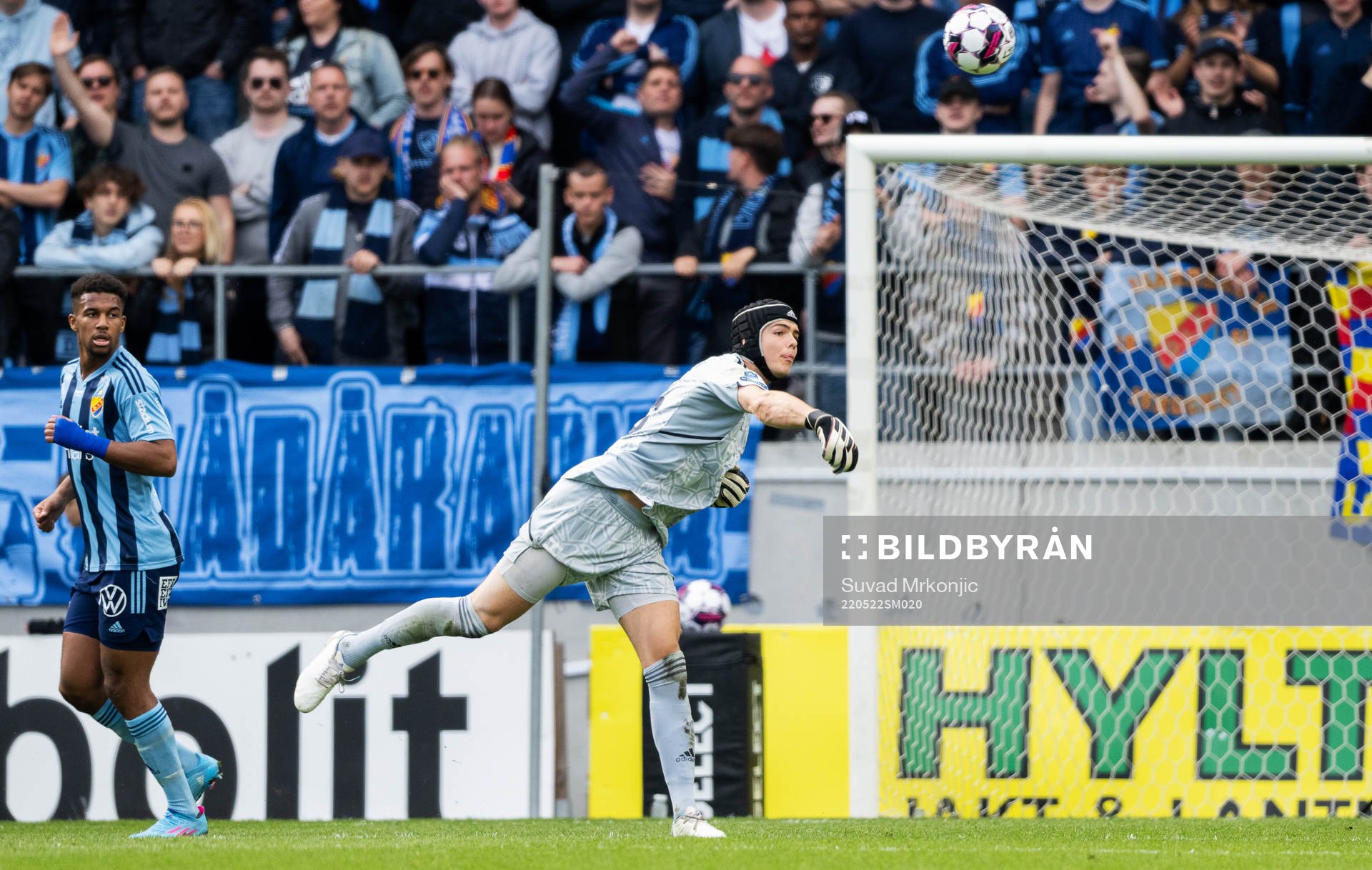 Djurgårdens målvakt Jacob Widell Zetterström