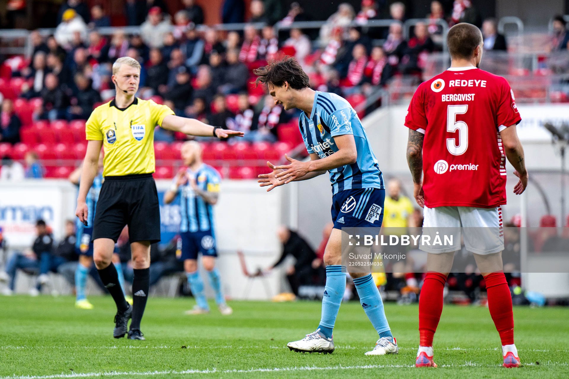 Djurgårdens Hjalmar Ekdal deppar