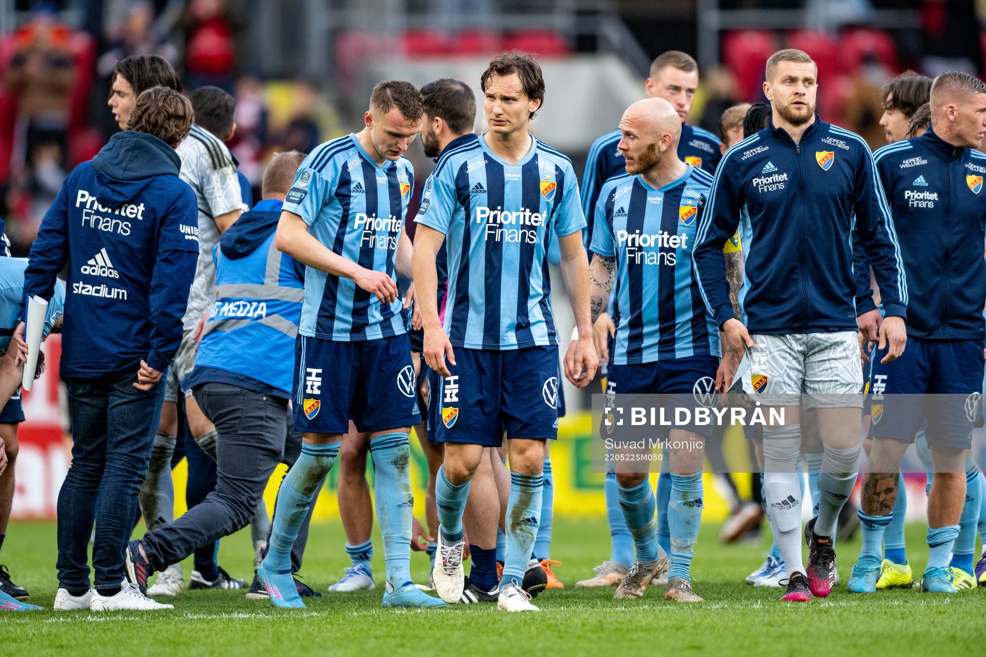 Djurgårdens Piotr Johansson, Hjalmar Ekdal och Magnus