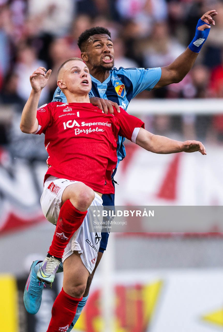 Kalmars Isak Jansson Djurgårdens Isak Hien