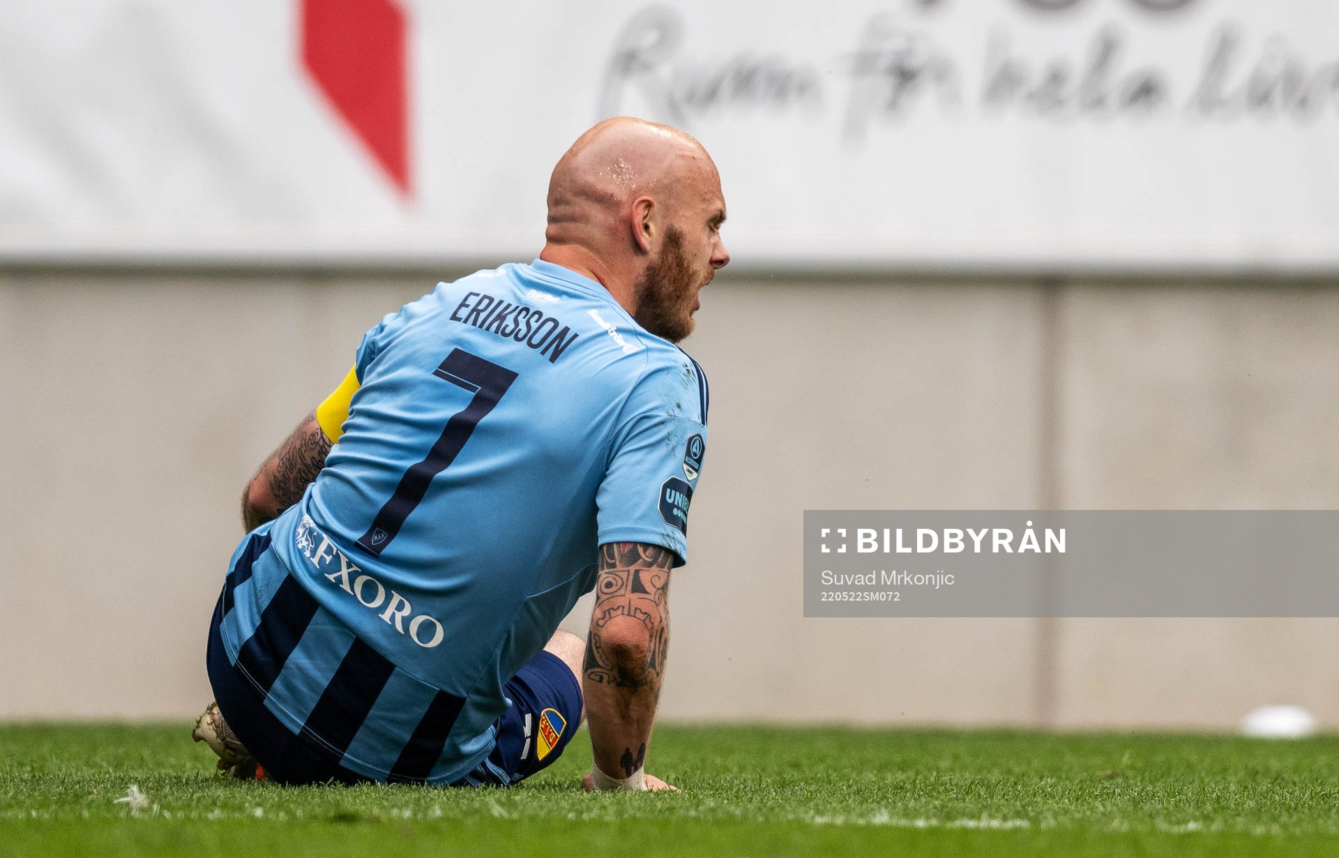 Djurgårdens Magnus Eriksson deppar
